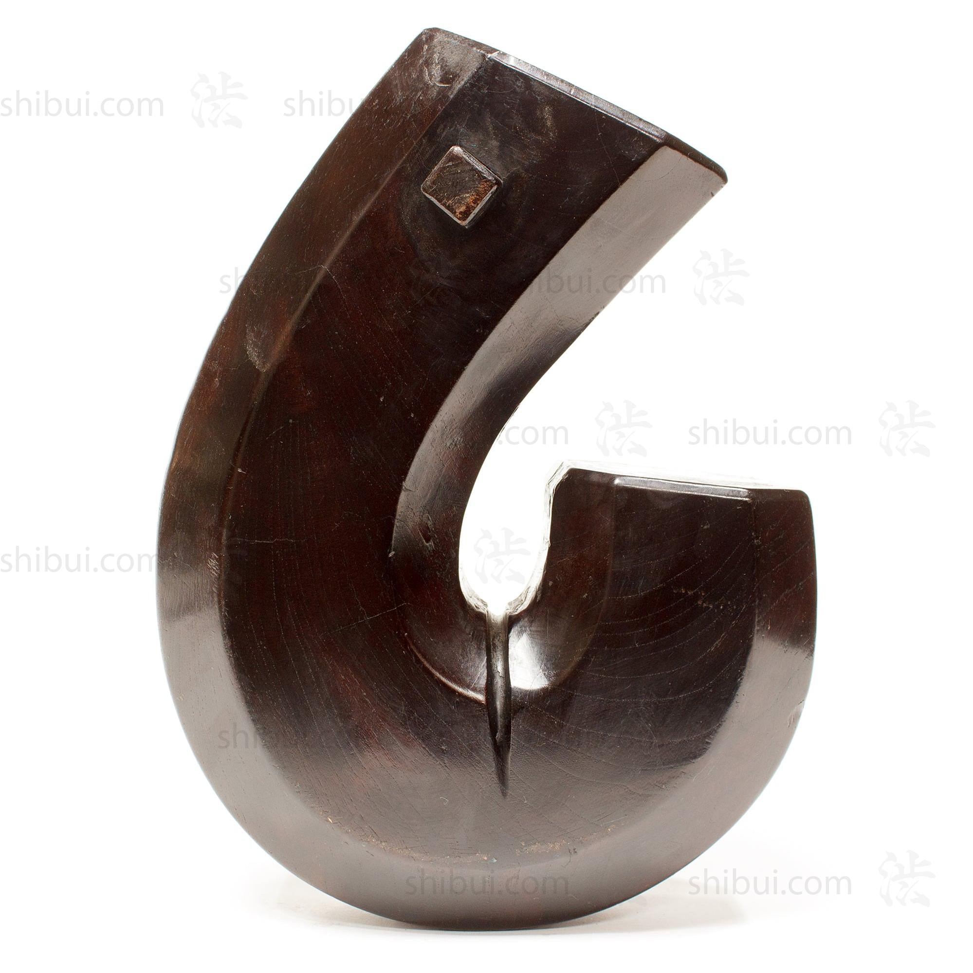 Jizai Gake Keyaki Wood Pot Hook