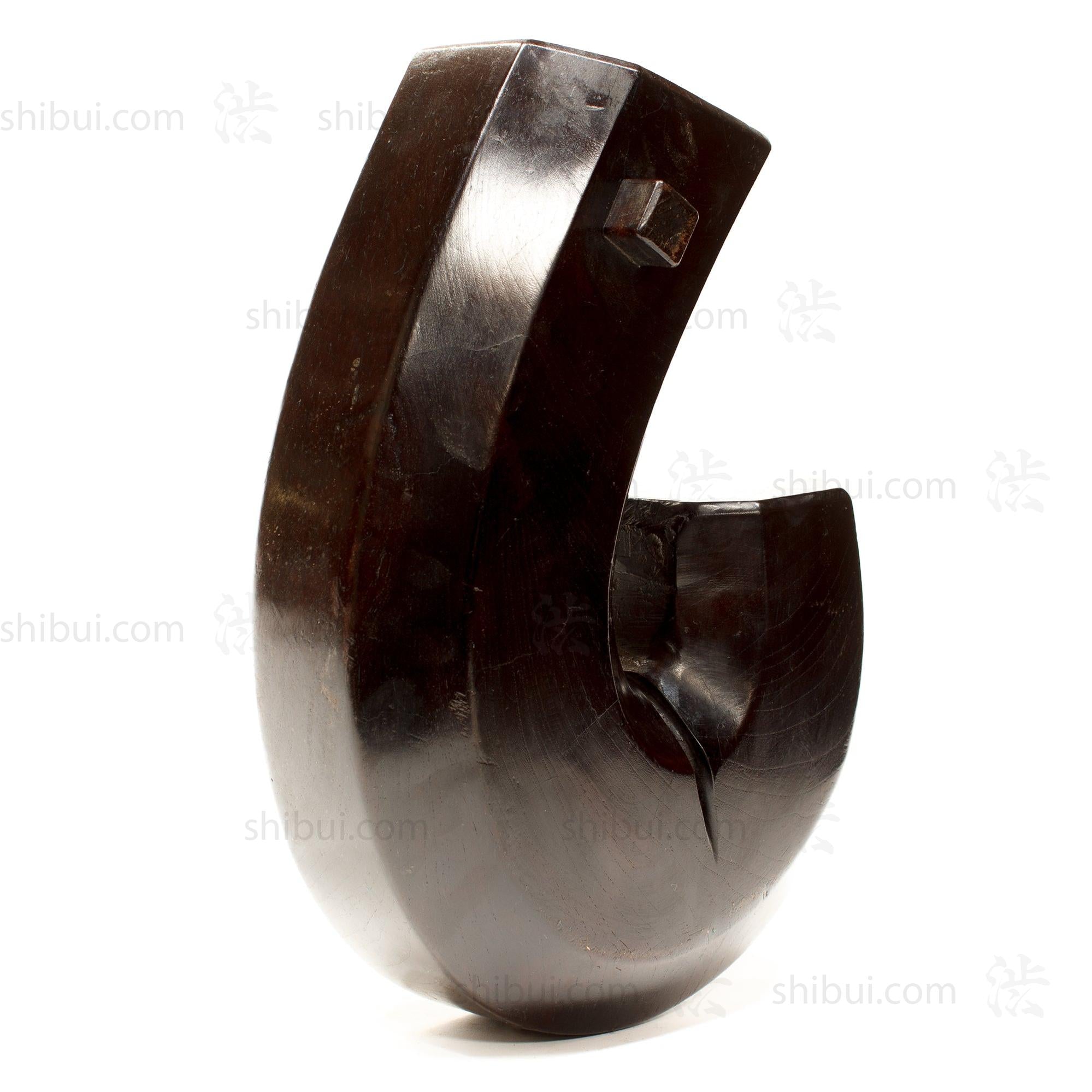 Jizai Gake Keyaki Wood Pot Hook