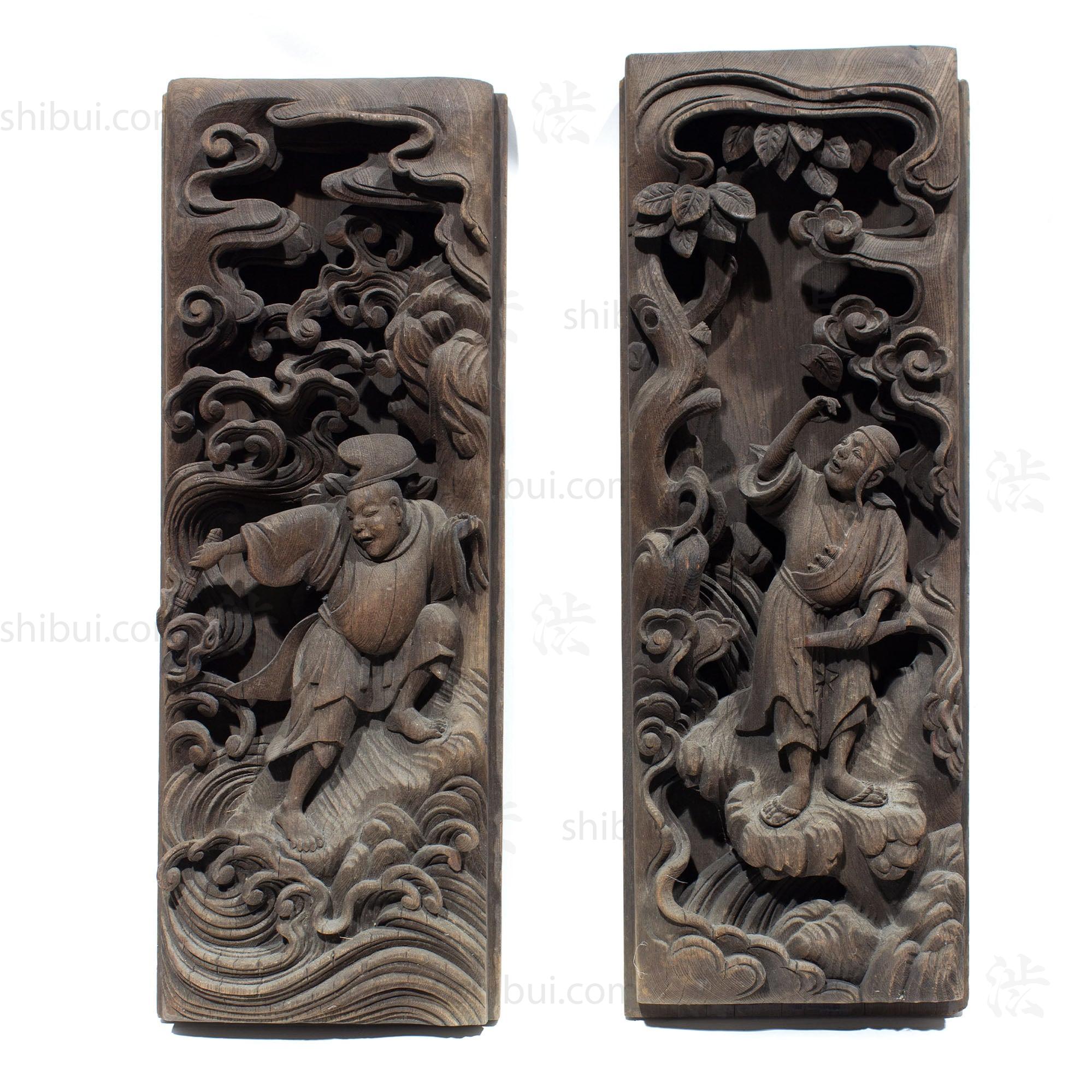 Temple Carvings | Deeply Carved Edo Period