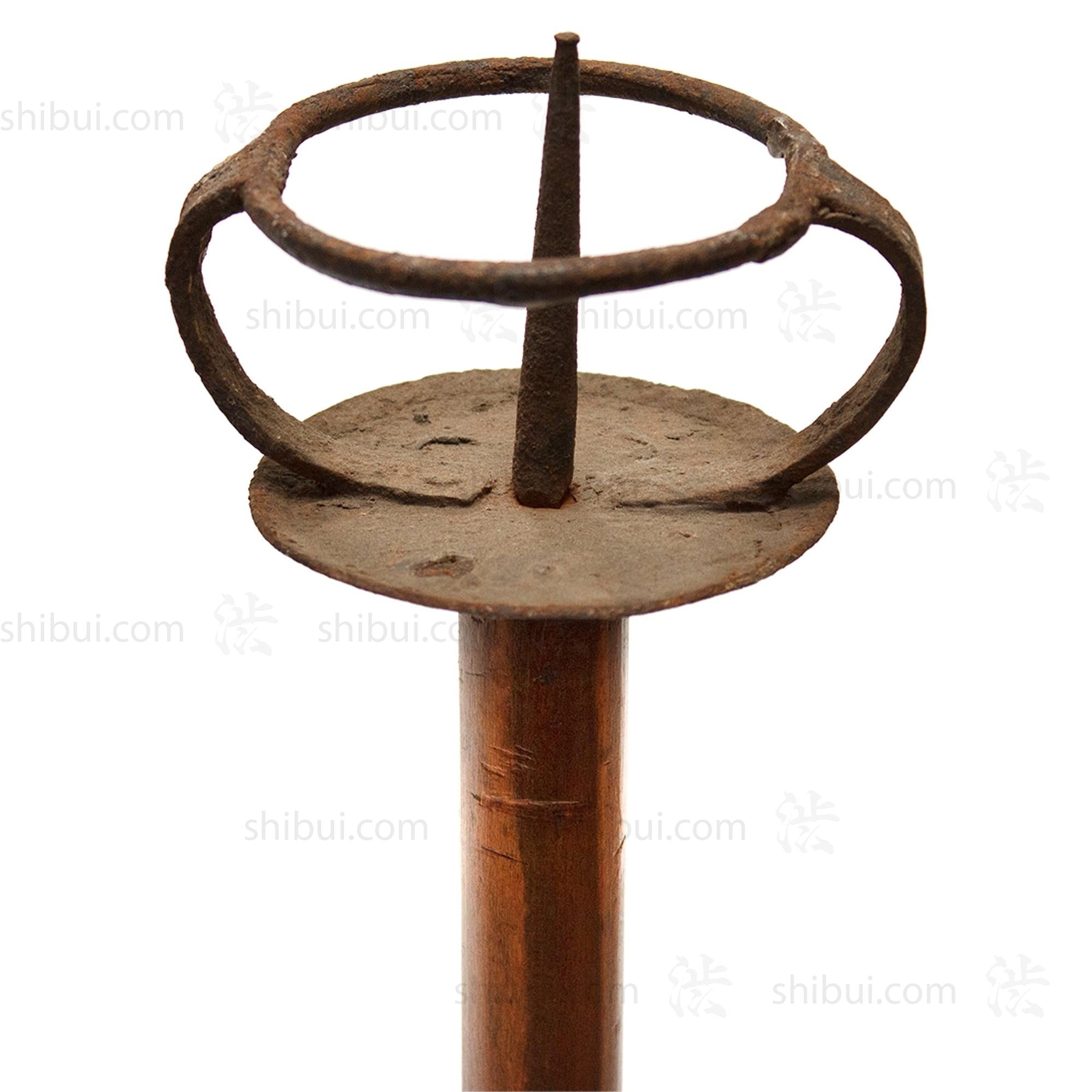 Mingei Wood Shokudai - Traditional Japanese Candlesticks