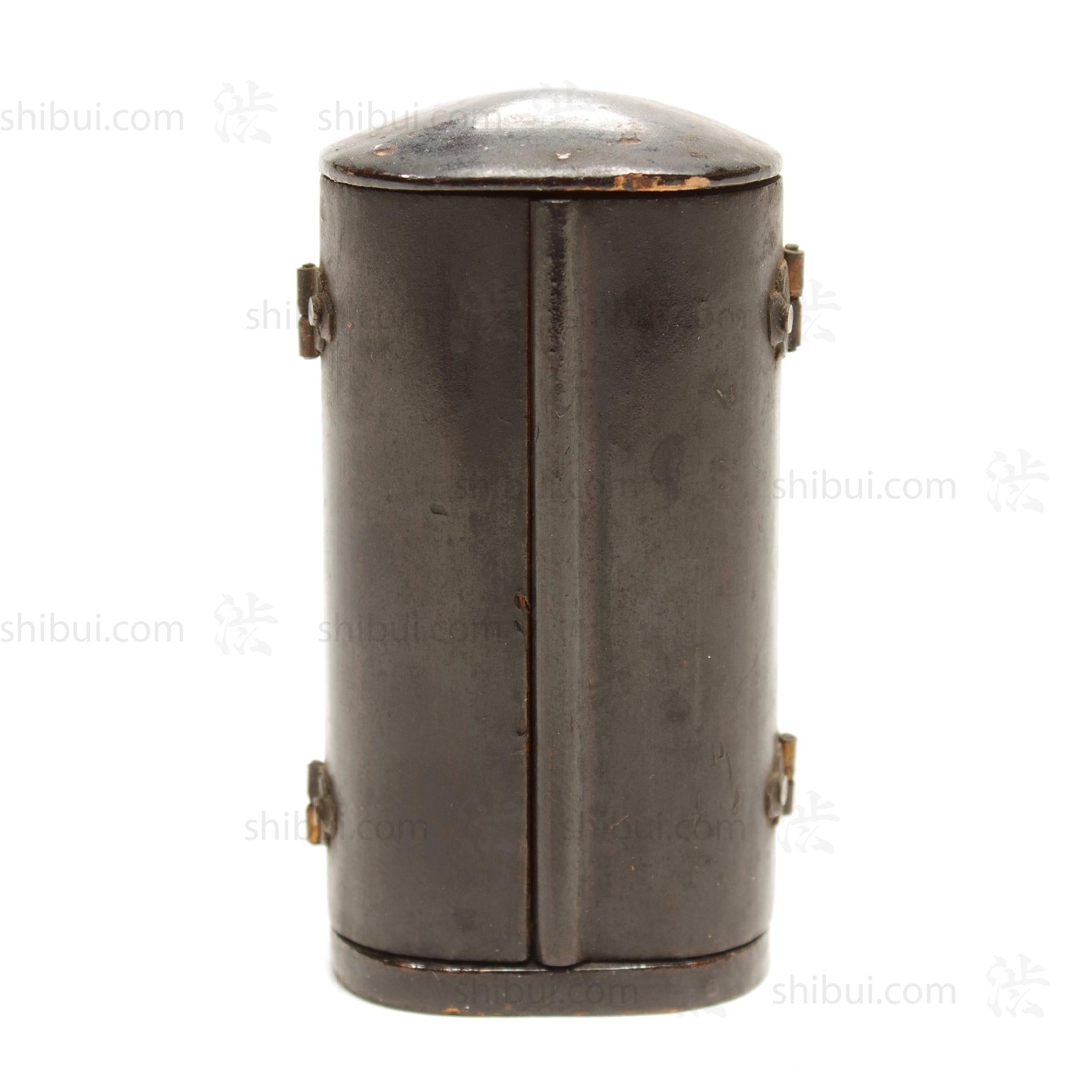 Tiny Zushi with Buddha | Japanese Antique Portable Shrine