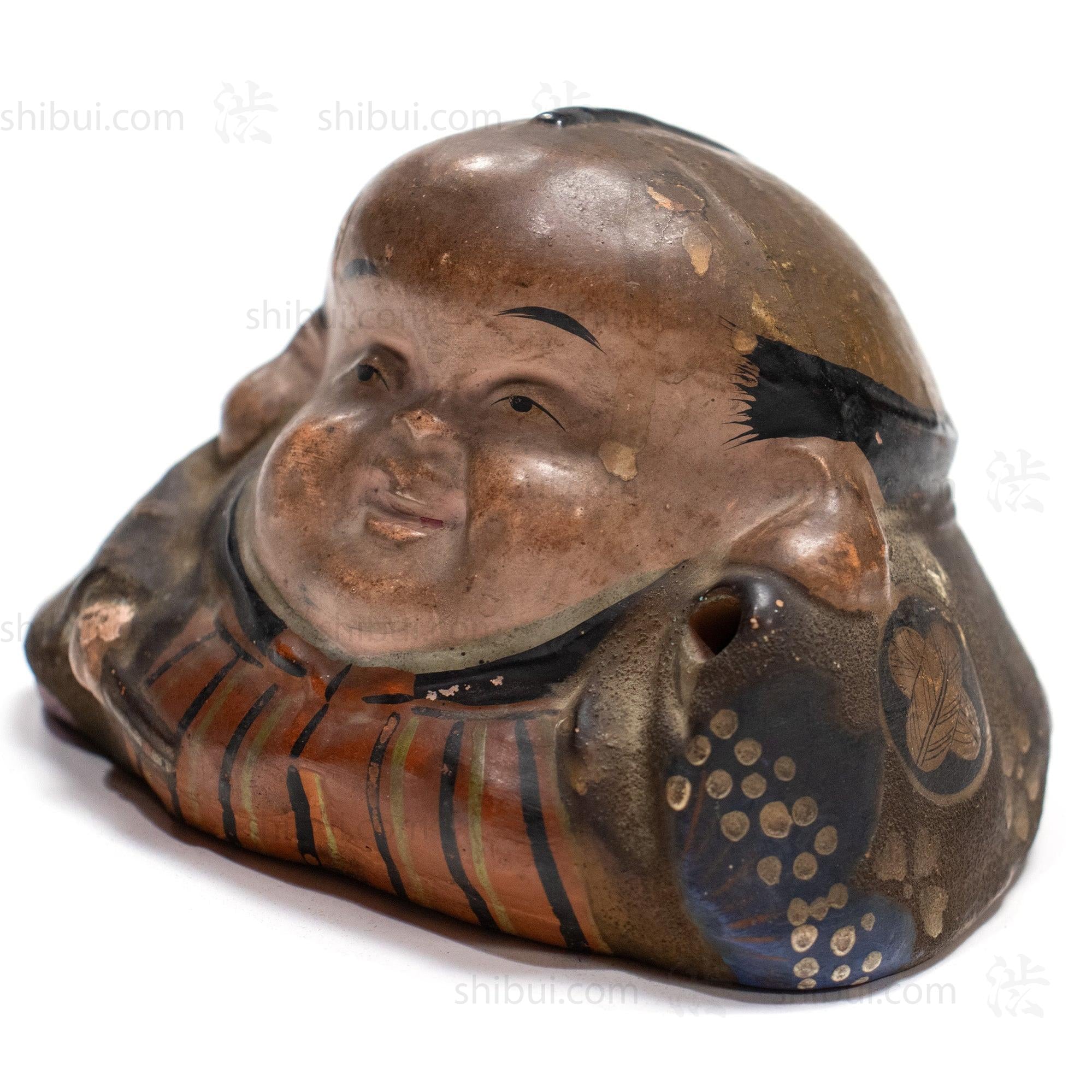 Enshrined Fukusuke | Japanese Good Luck Figure