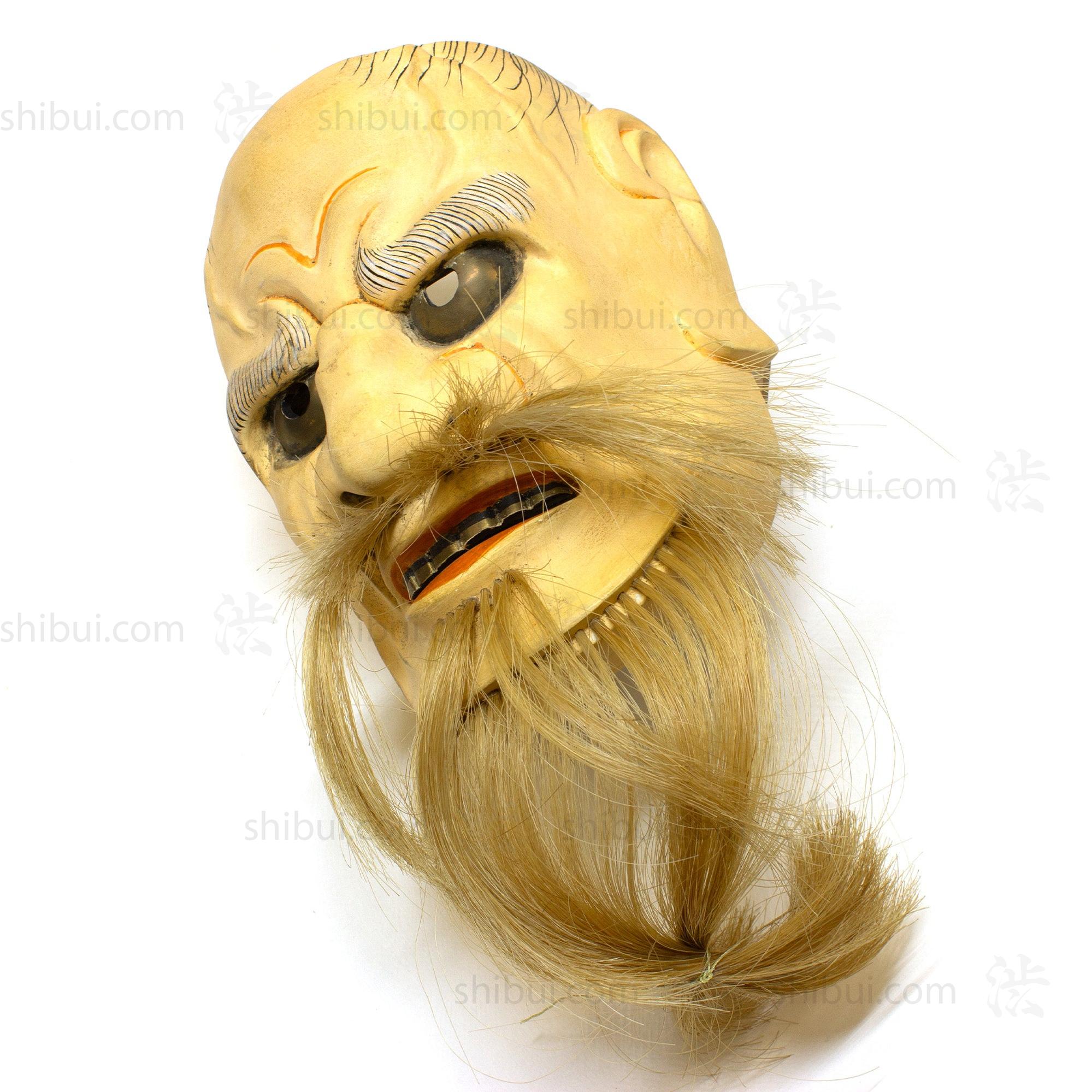 Antique Akujo Mask | Japanese Noh Mask