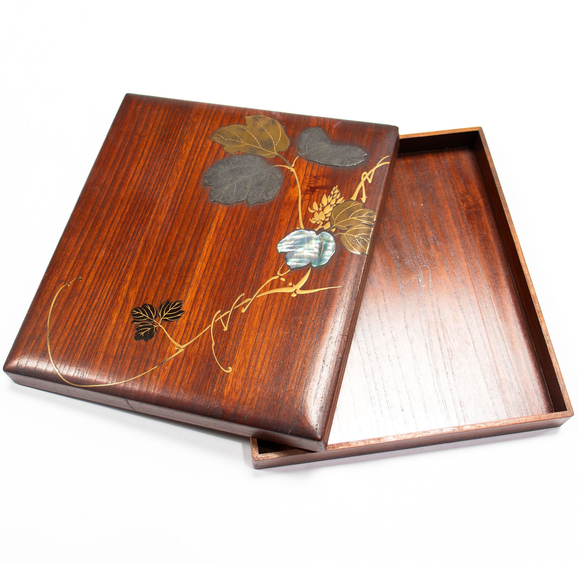 Kiriwood and Lacquer Letter Box from Japan