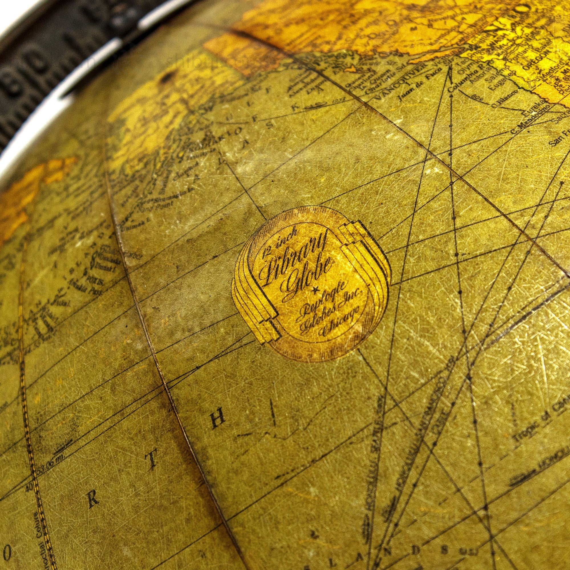 1930s Table Globe