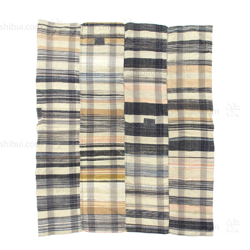 Boro Mixed Thread Japanese Antique Sheet