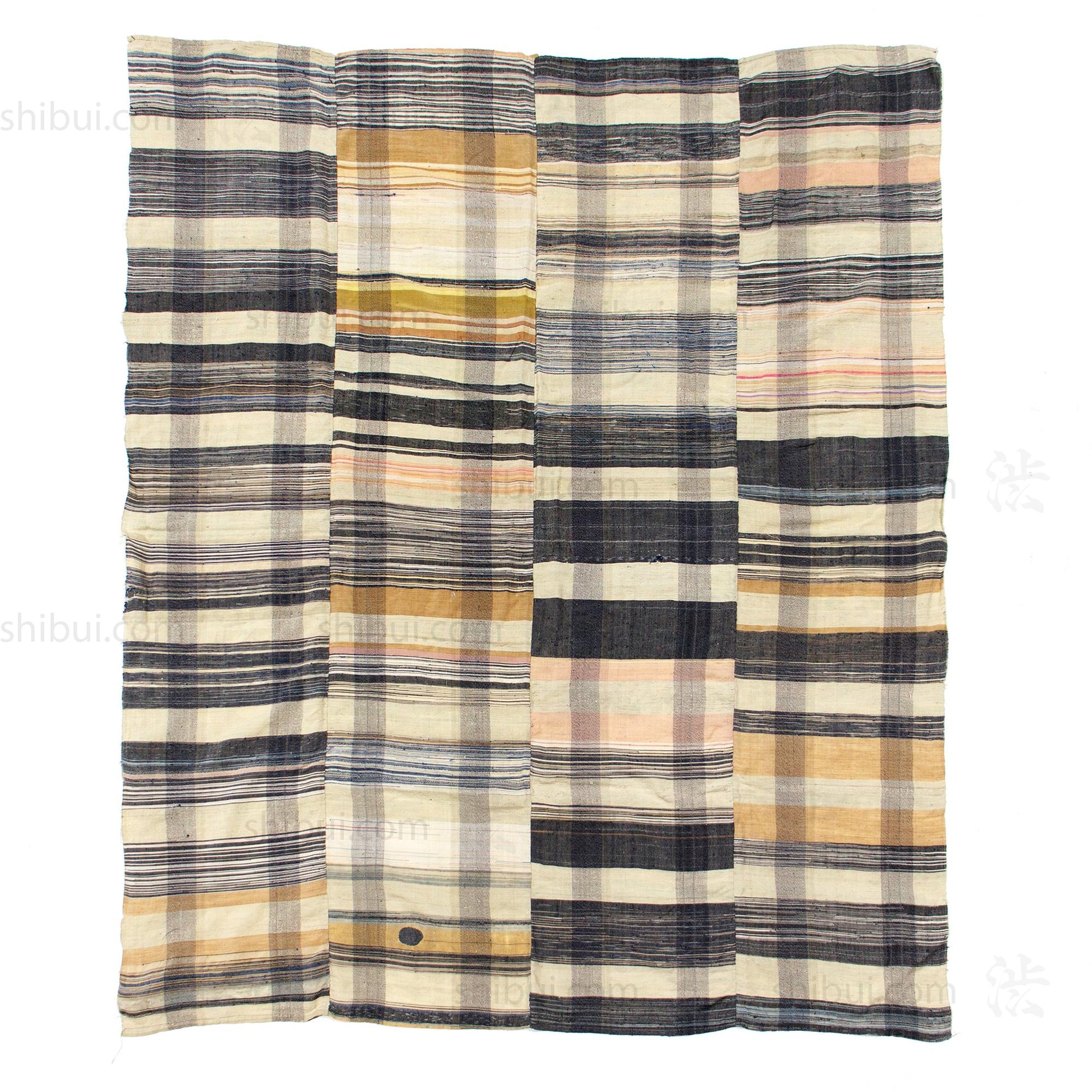 Boro Mixed Thread Japanese Antique Sheet