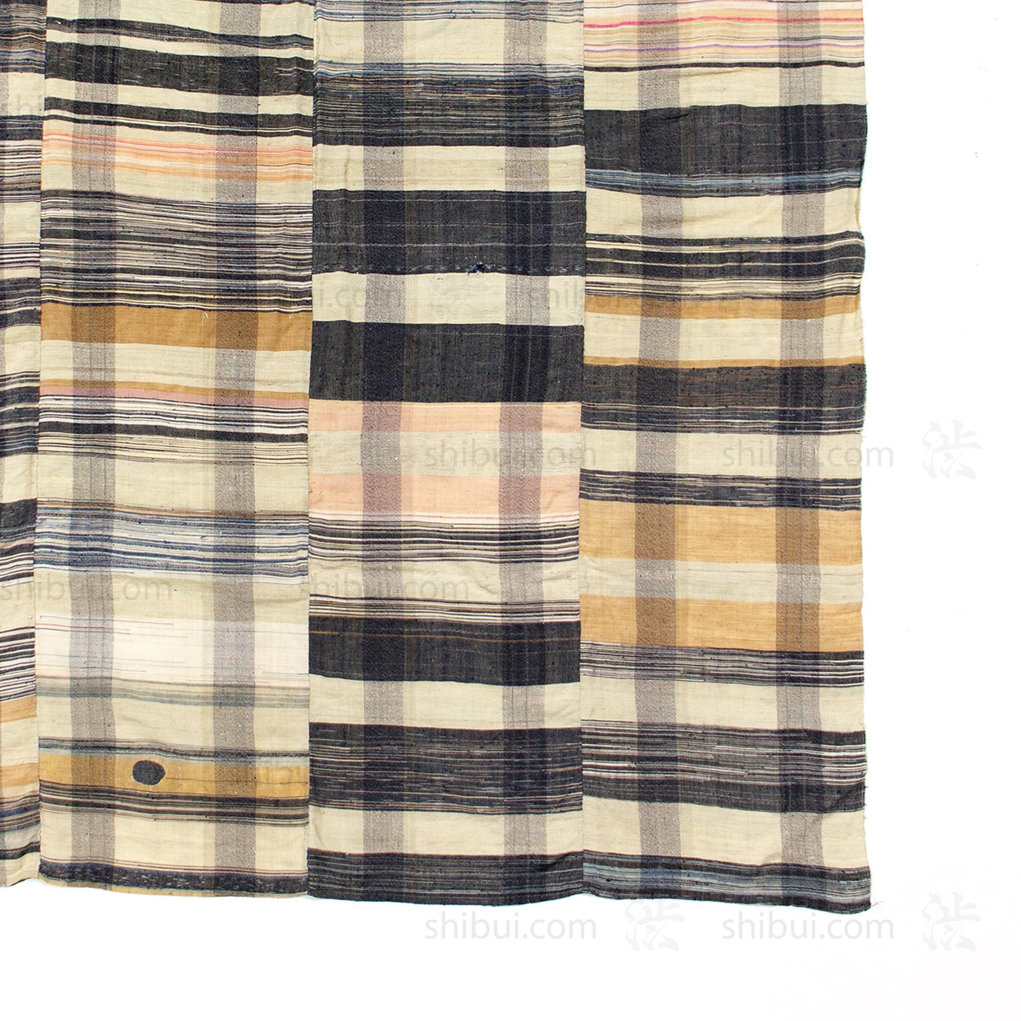 Boro Mixed Thread Japanese Antique Sheet