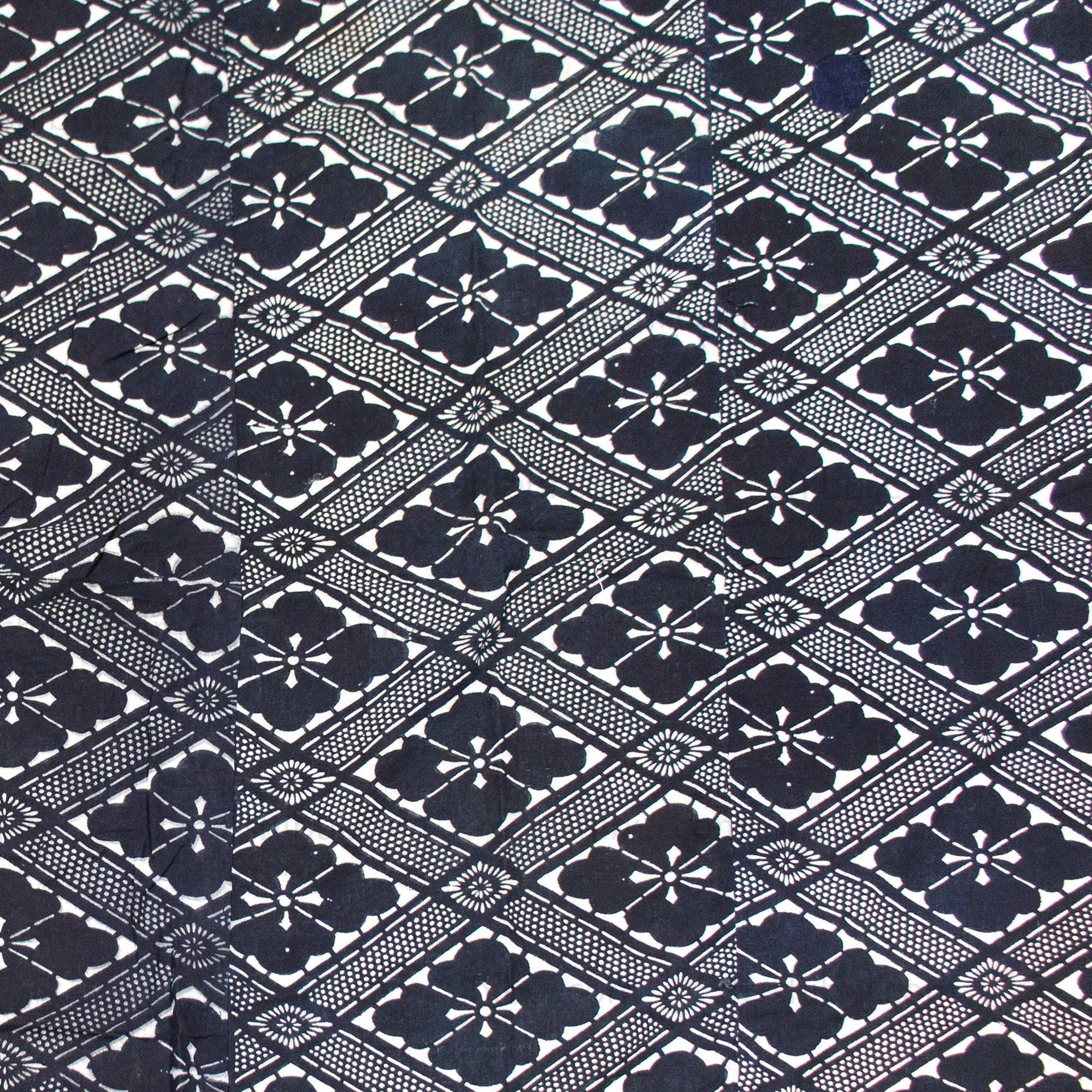 5-Panel Katazome Futonji Sheet