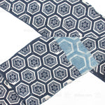 Umagake - Long Japanese Tsutsugaki Indigo Cotton Horse Wrapper