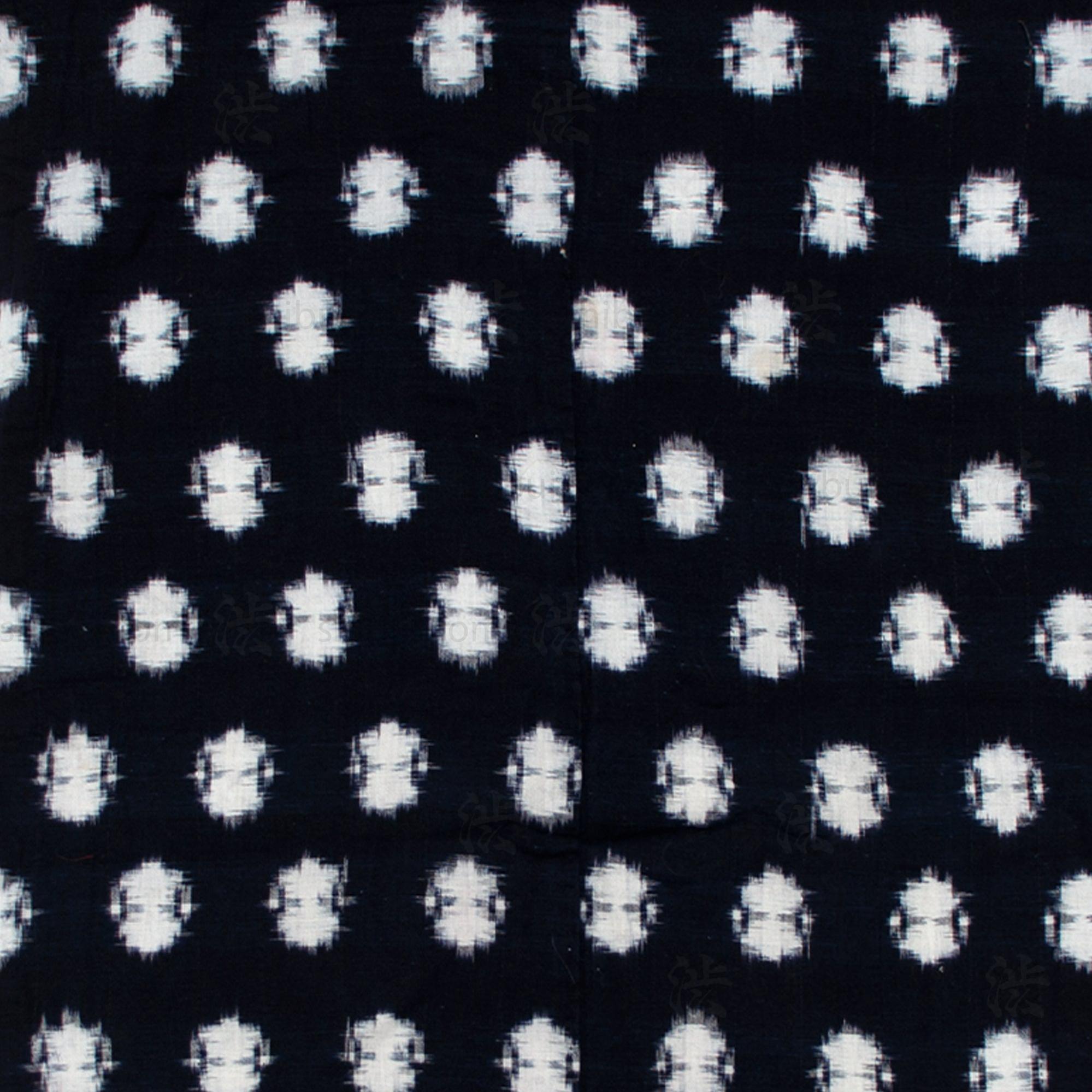 Quilted Indigo Kasuri Kimono