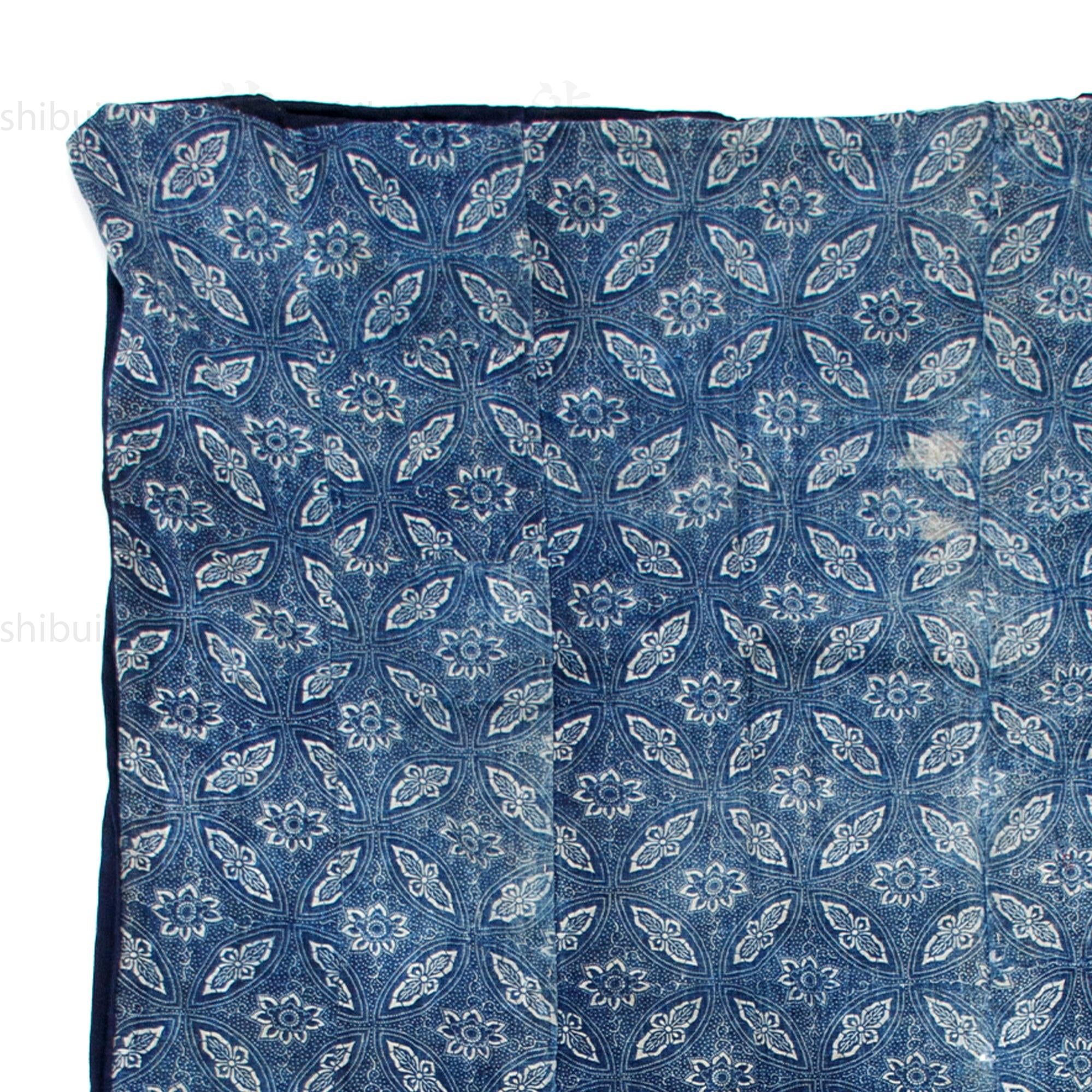 Japanese Indigo Katazome Antique Futon Cover
