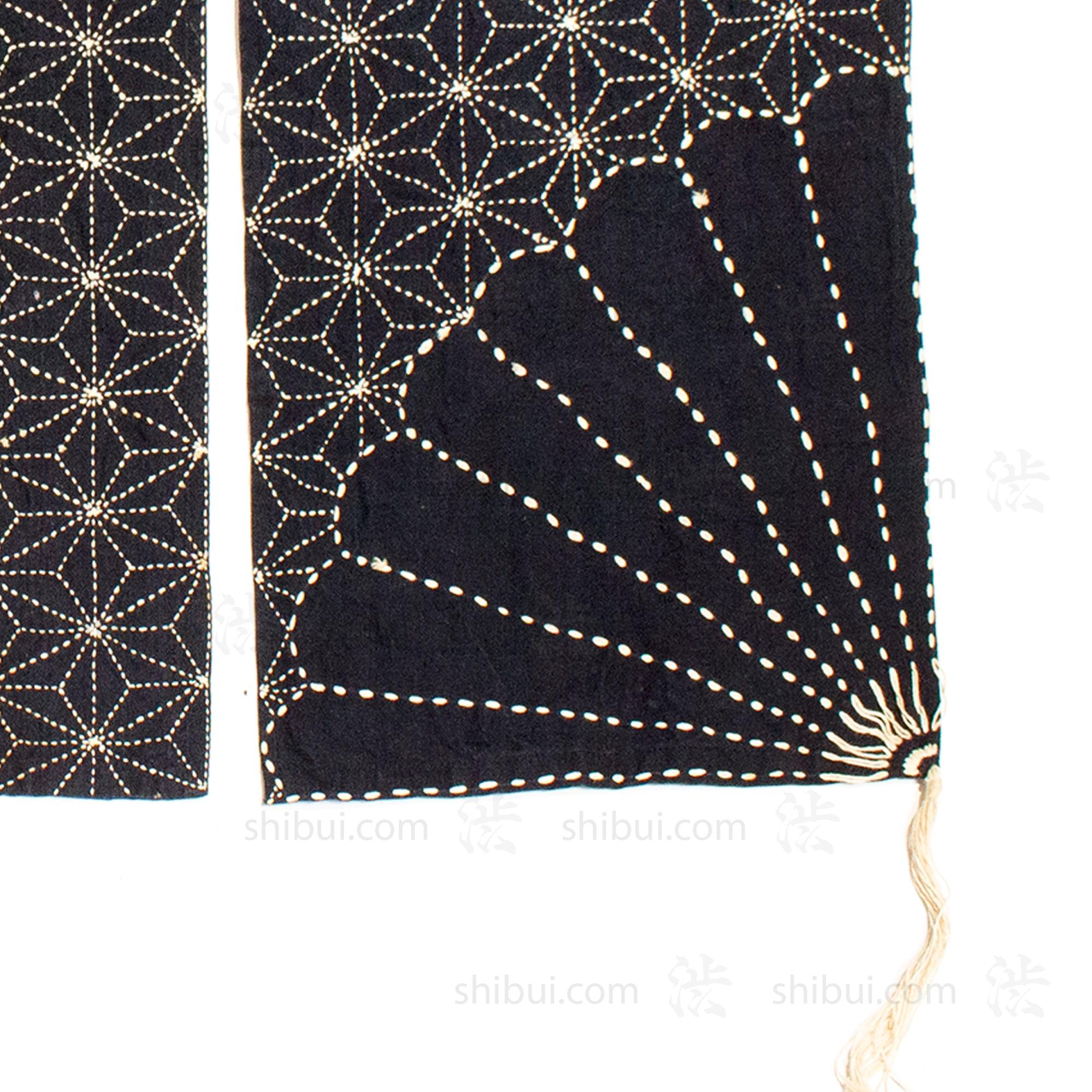 Contemporary Japanese Indigo Sashiko Noren