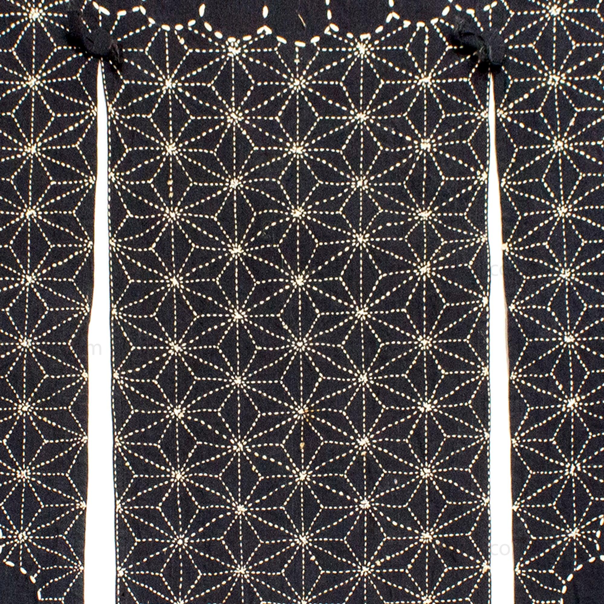 Contemporary Japanese Indigo Sashiko Noren