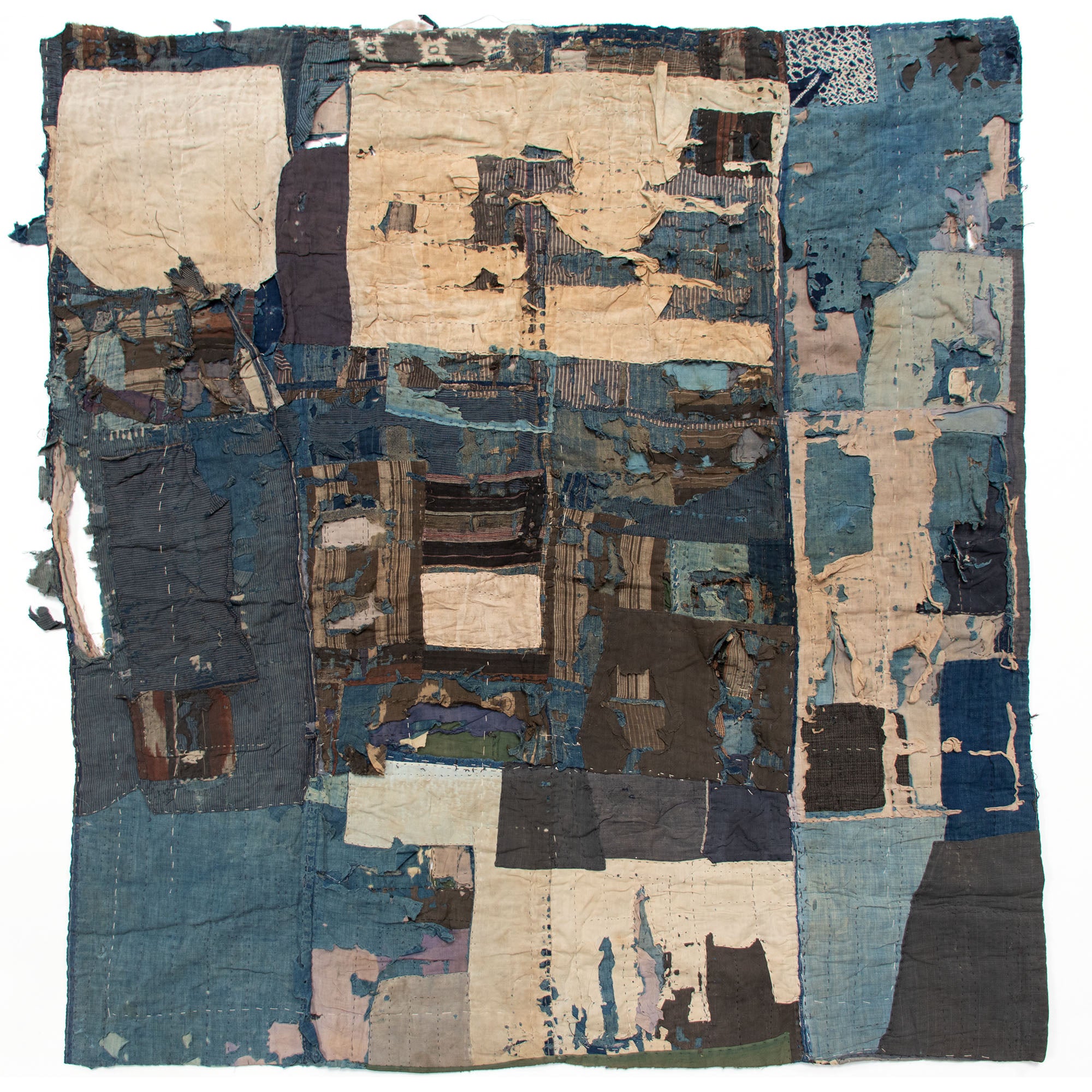 Boro Multilayer Blanket | Japanese Indigo Dyed Cotton