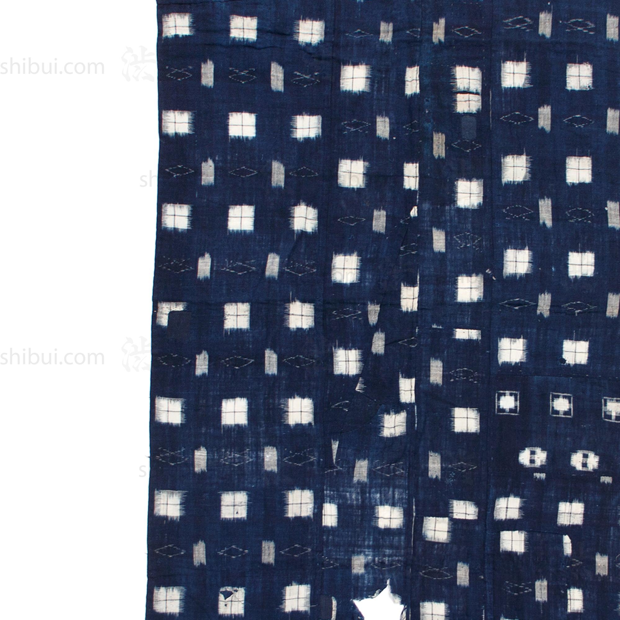 Boro Kasuri Japanese Antique Futon Cover