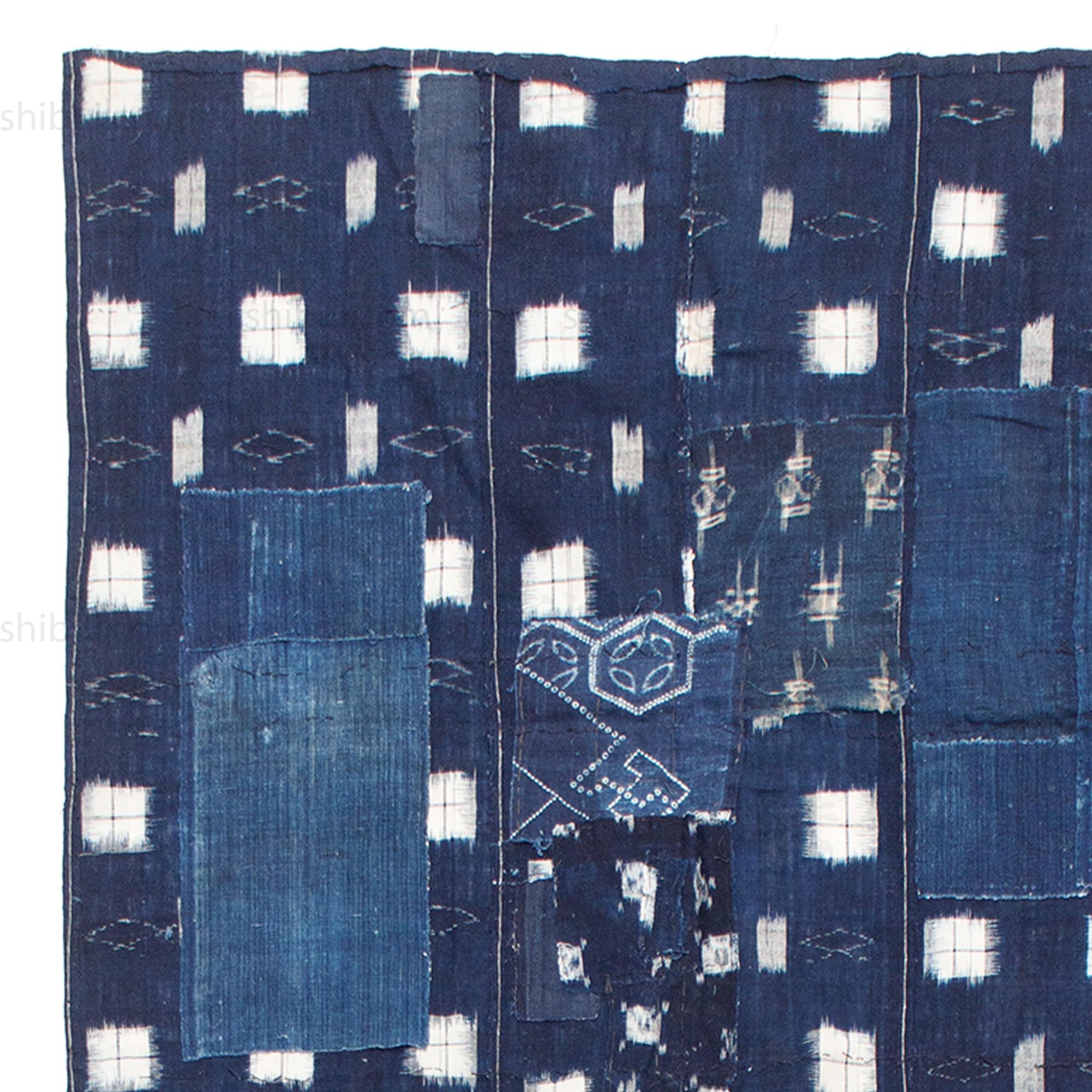 Boro Kasuri Japanese Antique Futon Cover