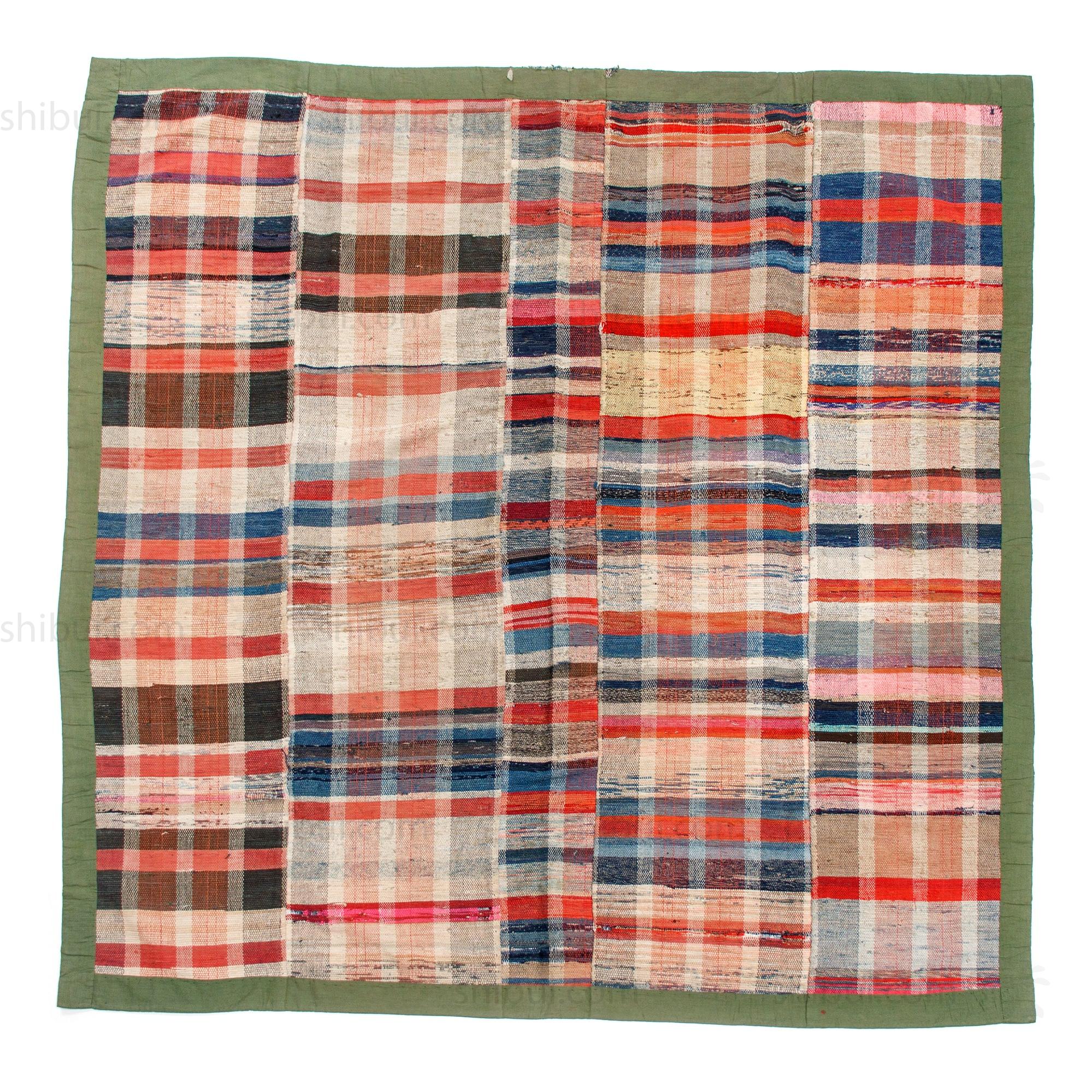 Sakiori Rug | Japanese Ragweave Folk Textile Recycling