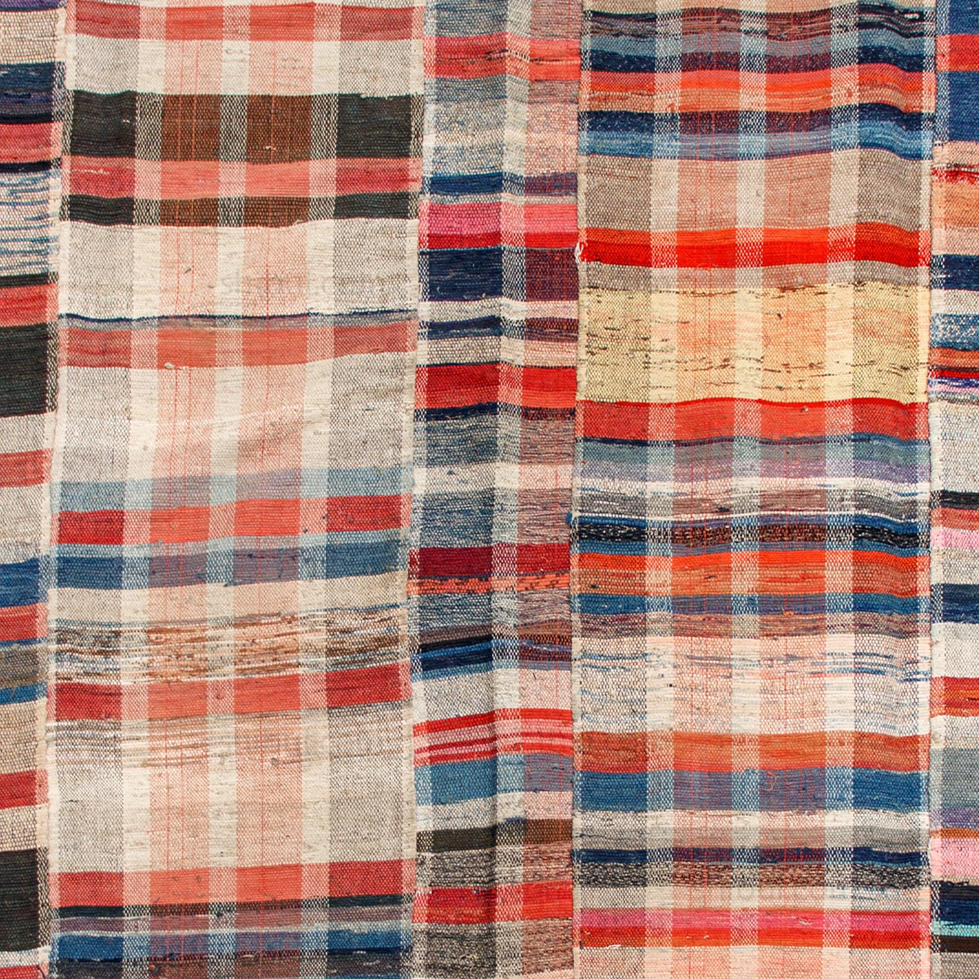 Sakiori Rug | Japanese Ragweave Folk Textile Recycling