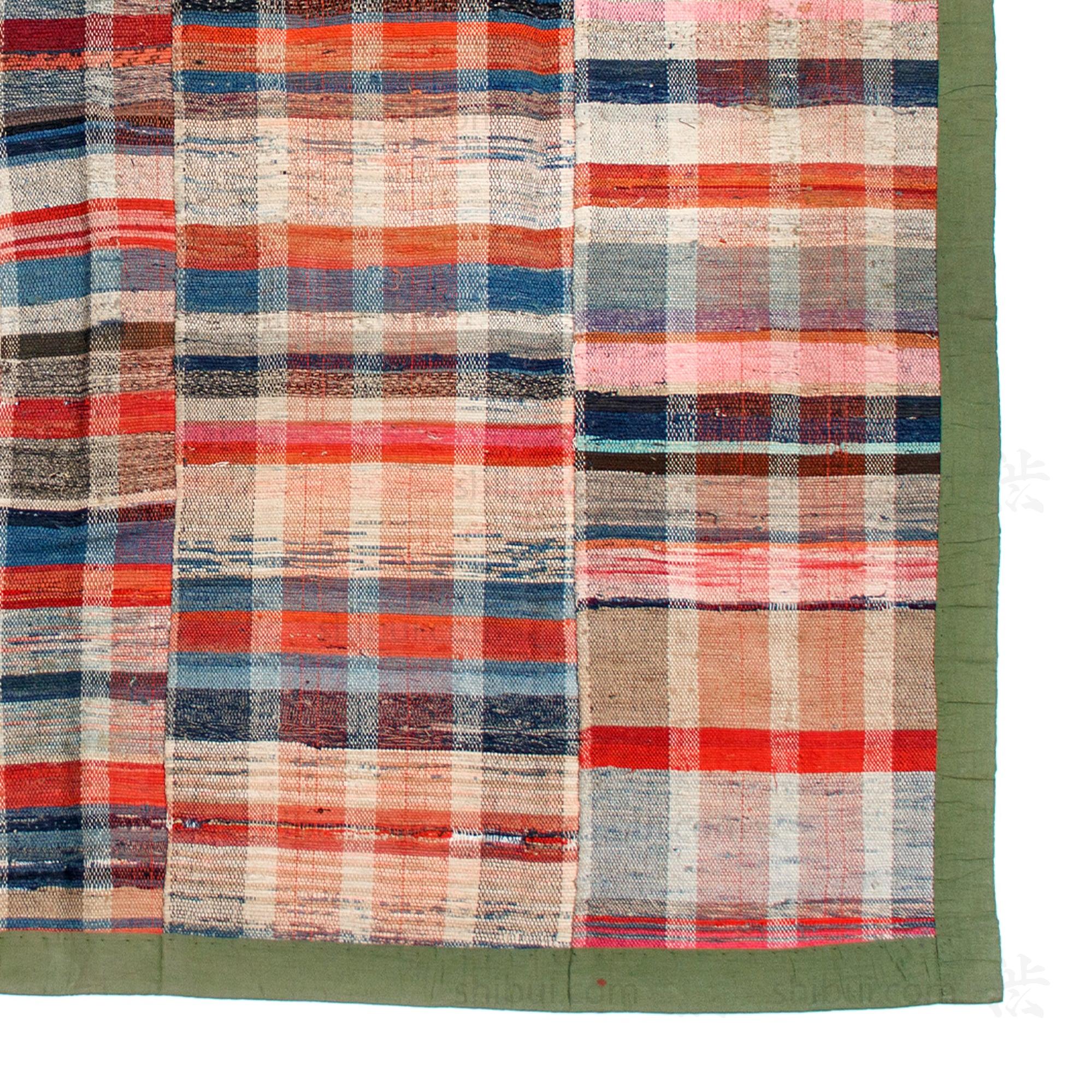 Sakiori Rug | Japanese Ragweave Folk Textile Recycling