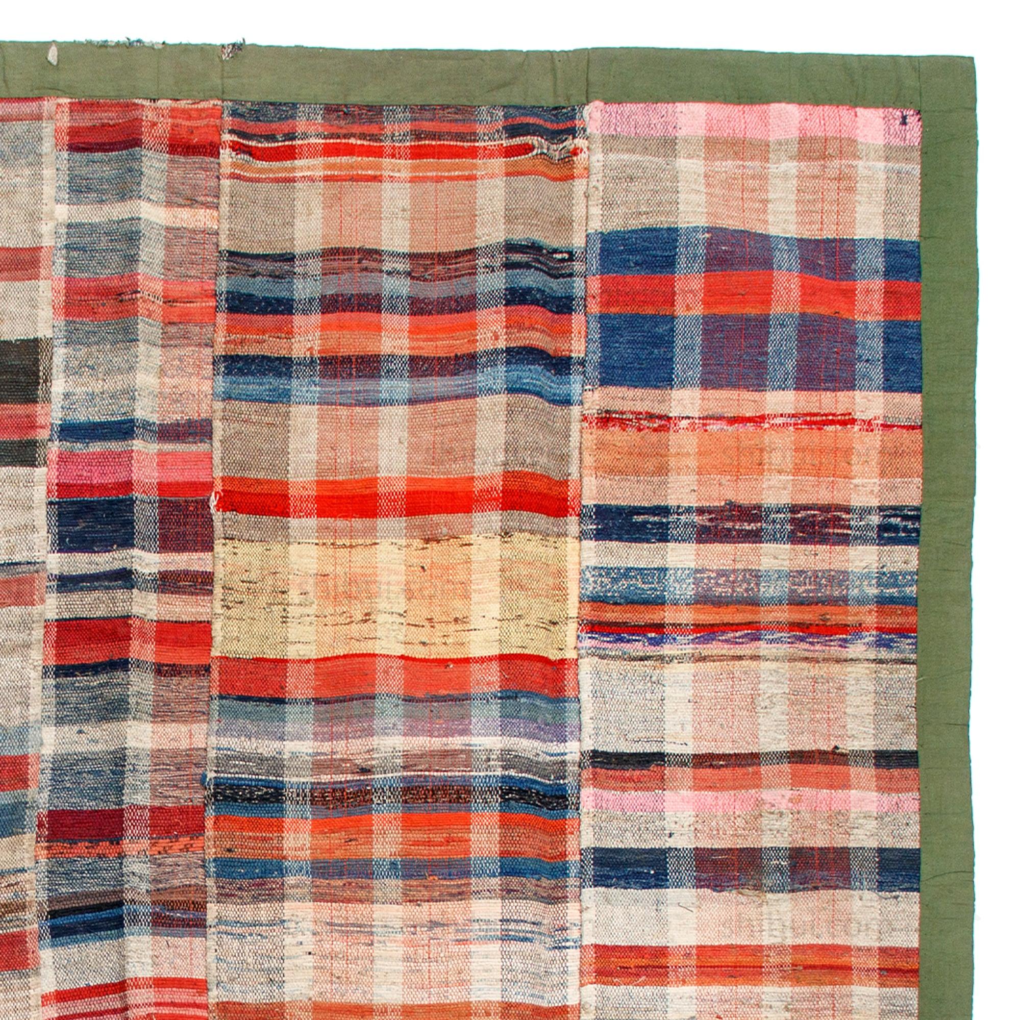 Sakiori Rug | Japanese Ragweave Folk Textile Recycling