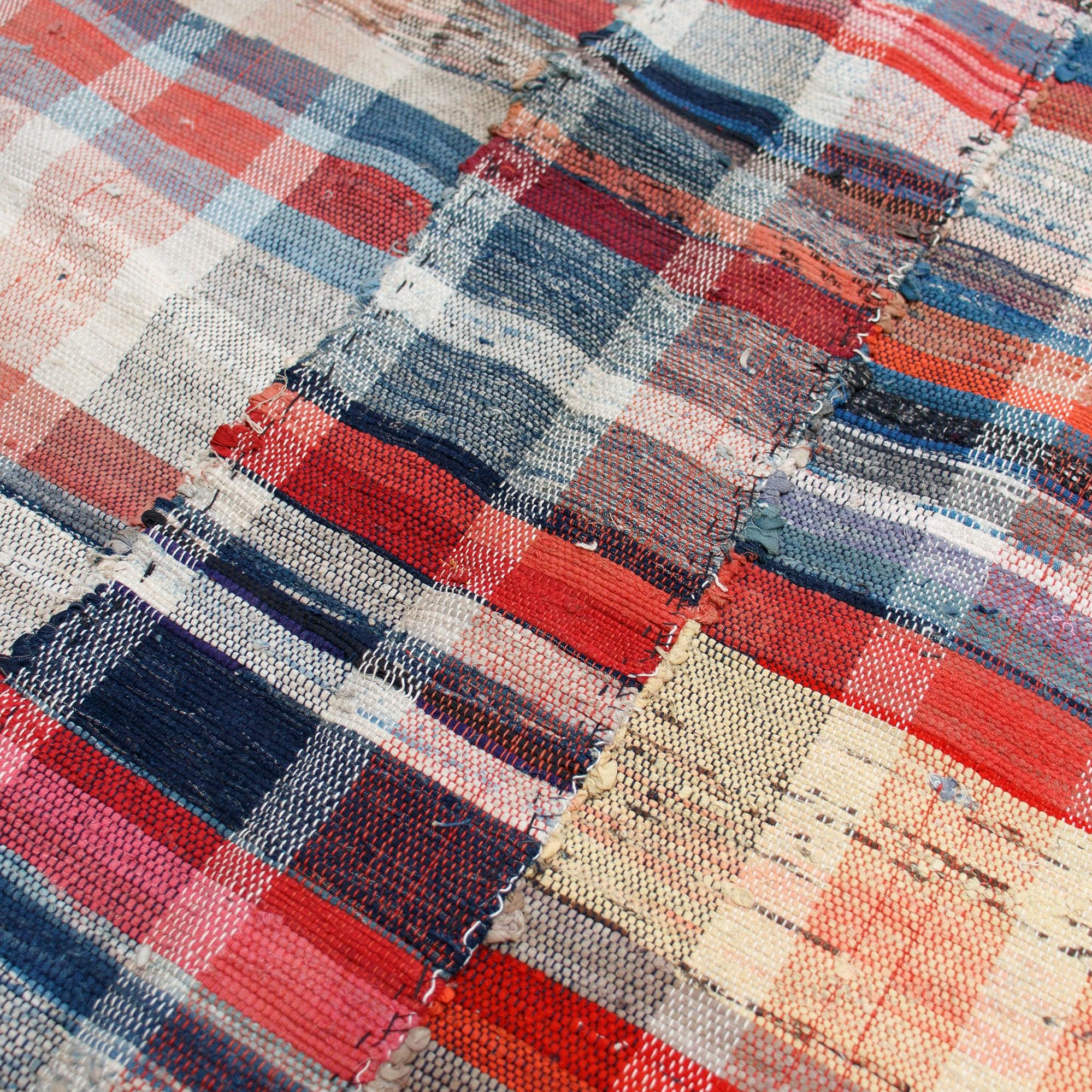 Sakiori Rug | Japanese Ragweave Folk Textile Recycling