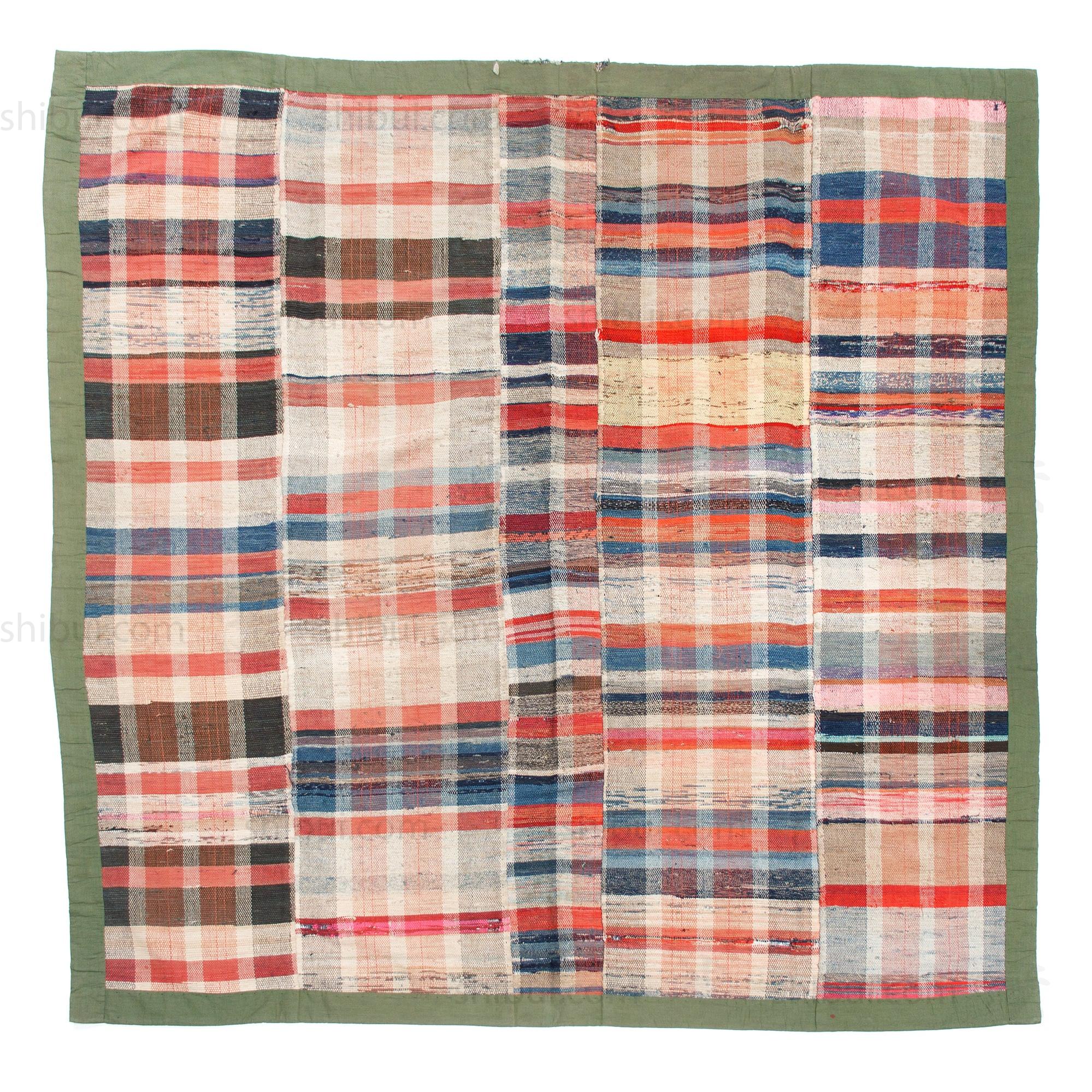 Sakiori Rug | Japanese Ragweave Folk Textile Recycling