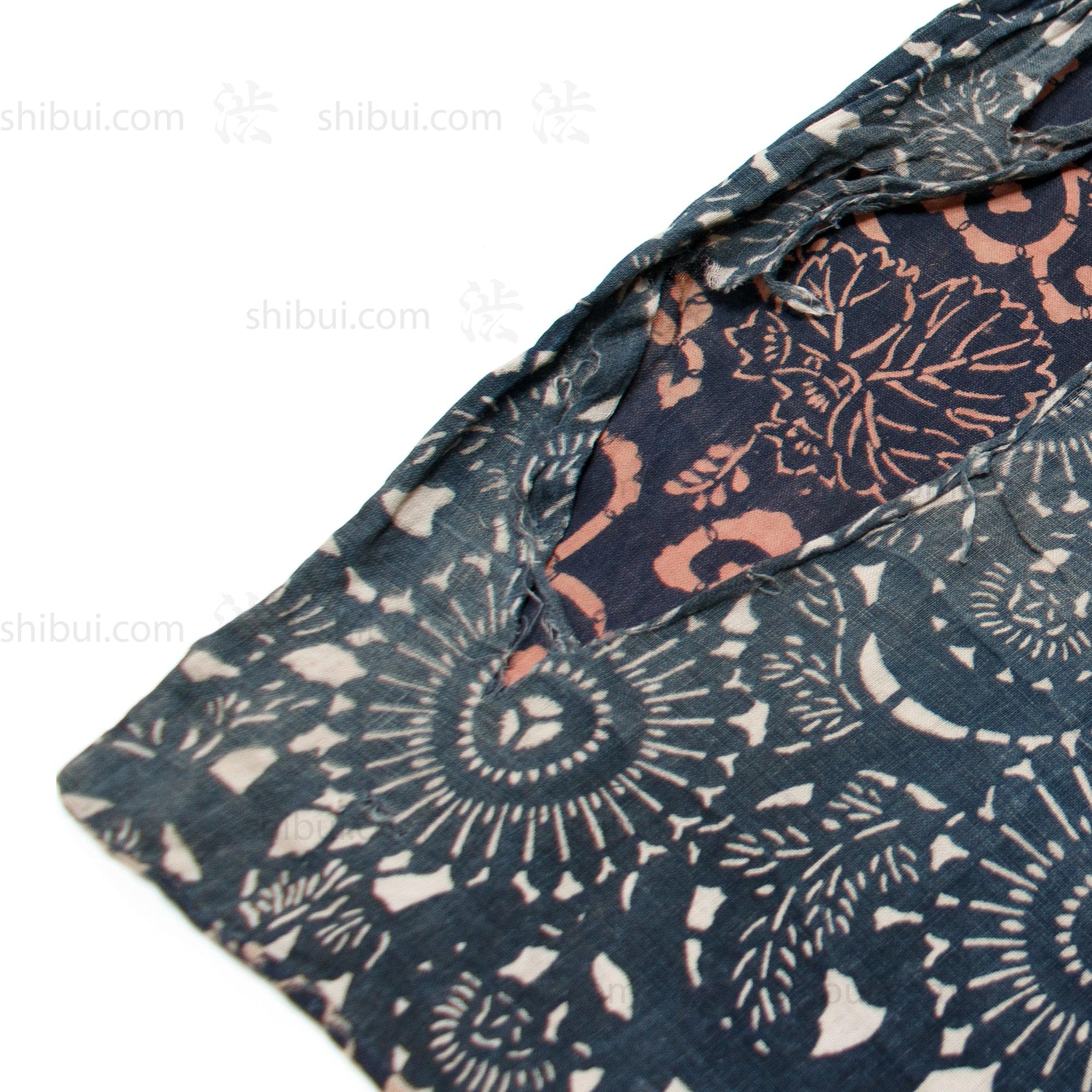 Japanese Katazome Indigo Futonji | Multiple Panel Duvet Style Futon Cover