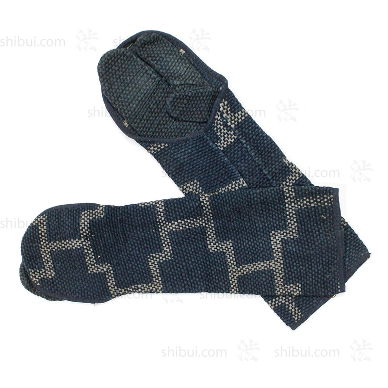 Sashiko Fireman's Gloves