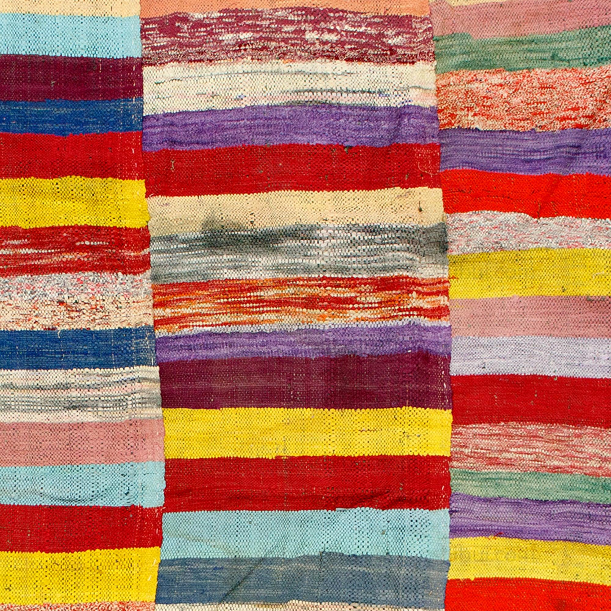 Sakiori Rug |  Japanese Ragweave Folk Textile Recycling