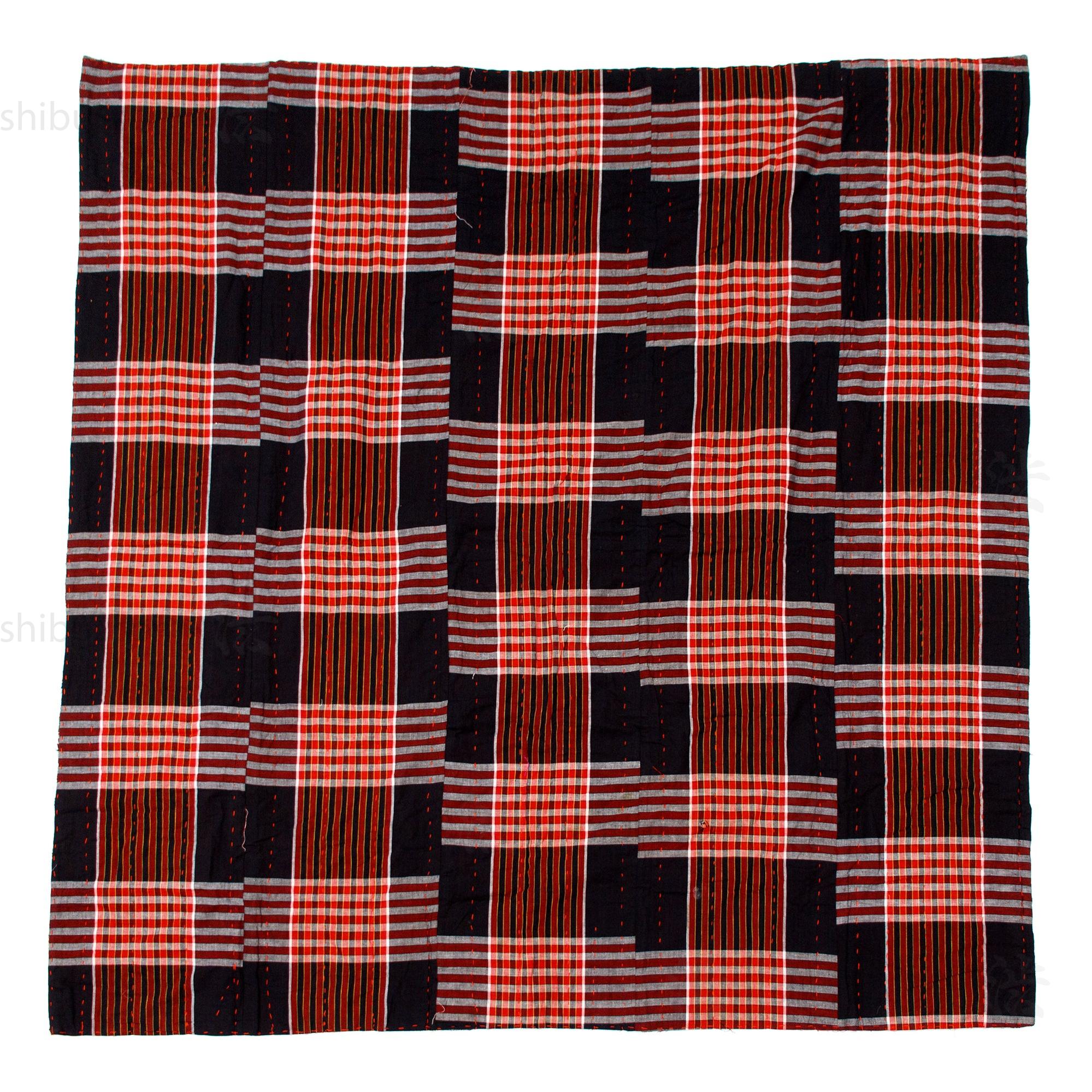 Sakiori Rug |  Japanese Ragweave Folk Textile Recycling