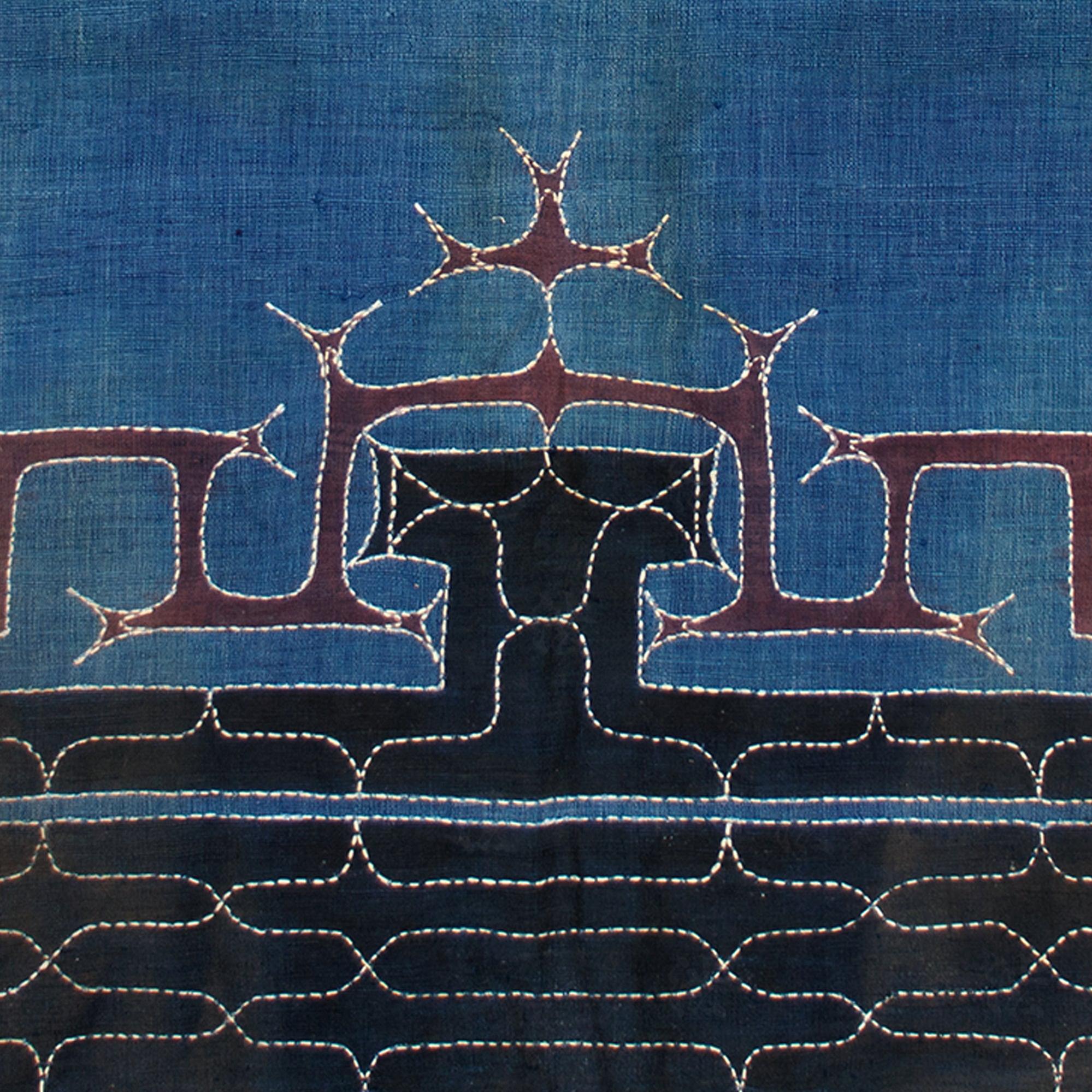 Chikarkarpe Style Antique Indigo Ainu Robe