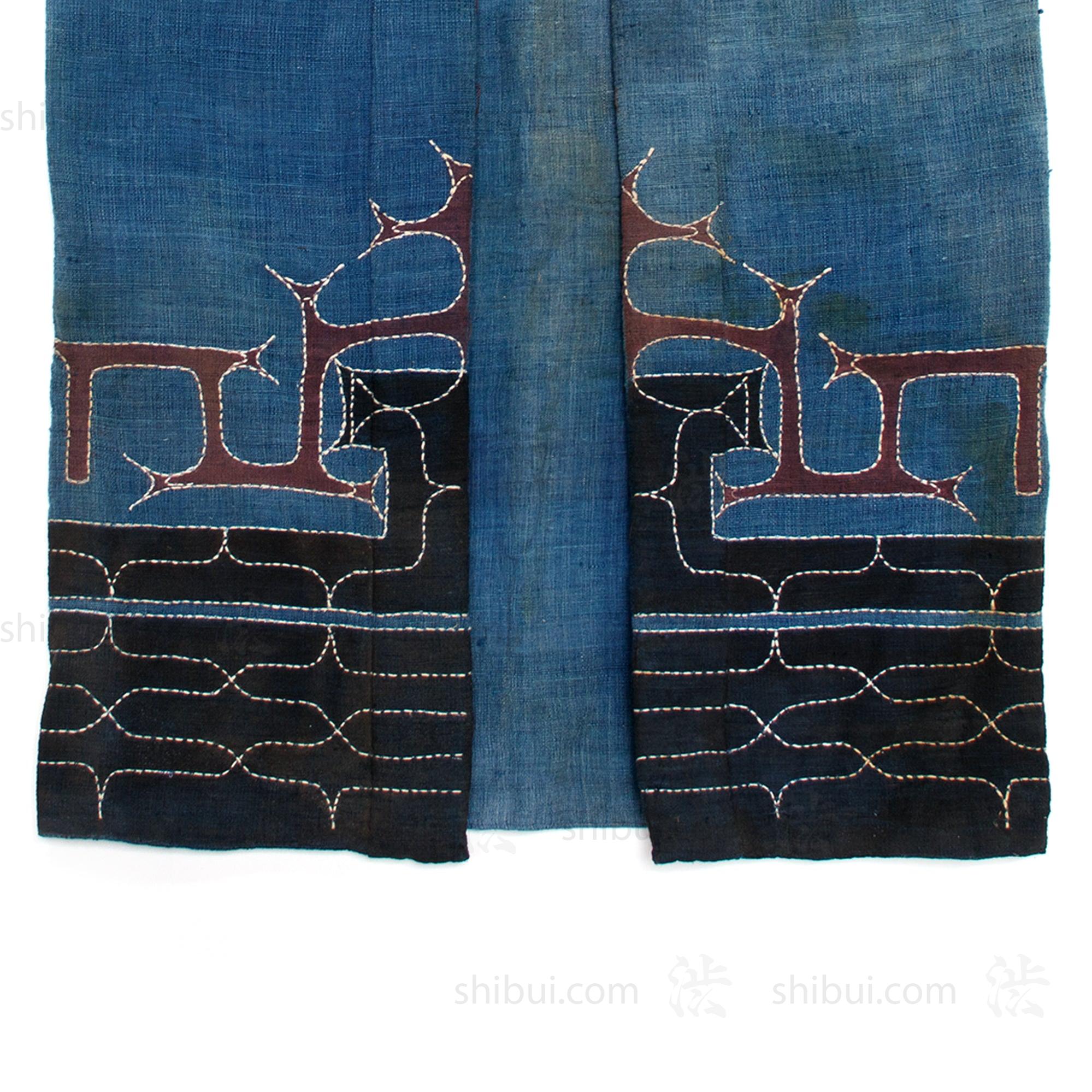 Chikarkarpe Style Antique Indigo Ainu Robe