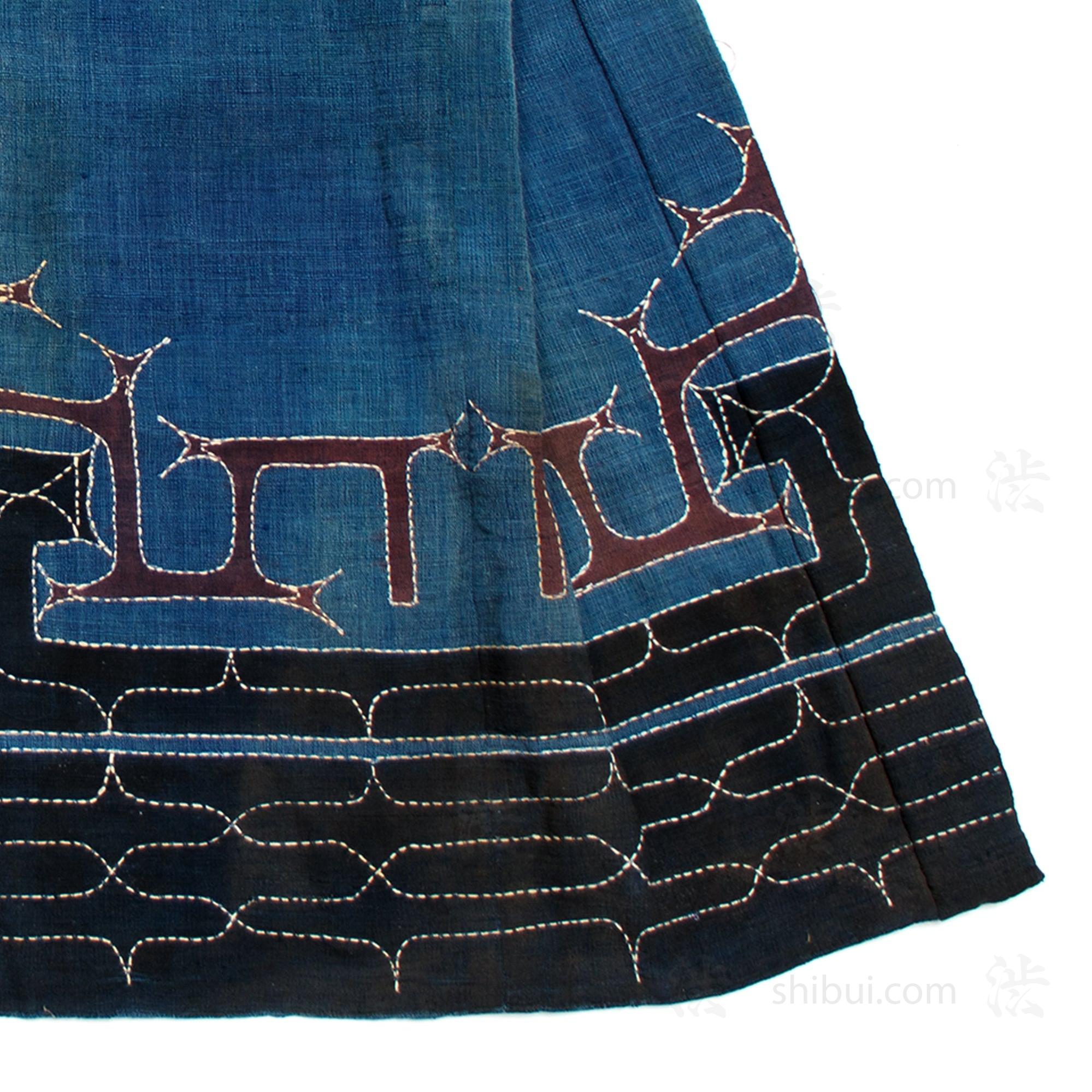 Chikarkarpe Style Antique Indigo Ainu Robe