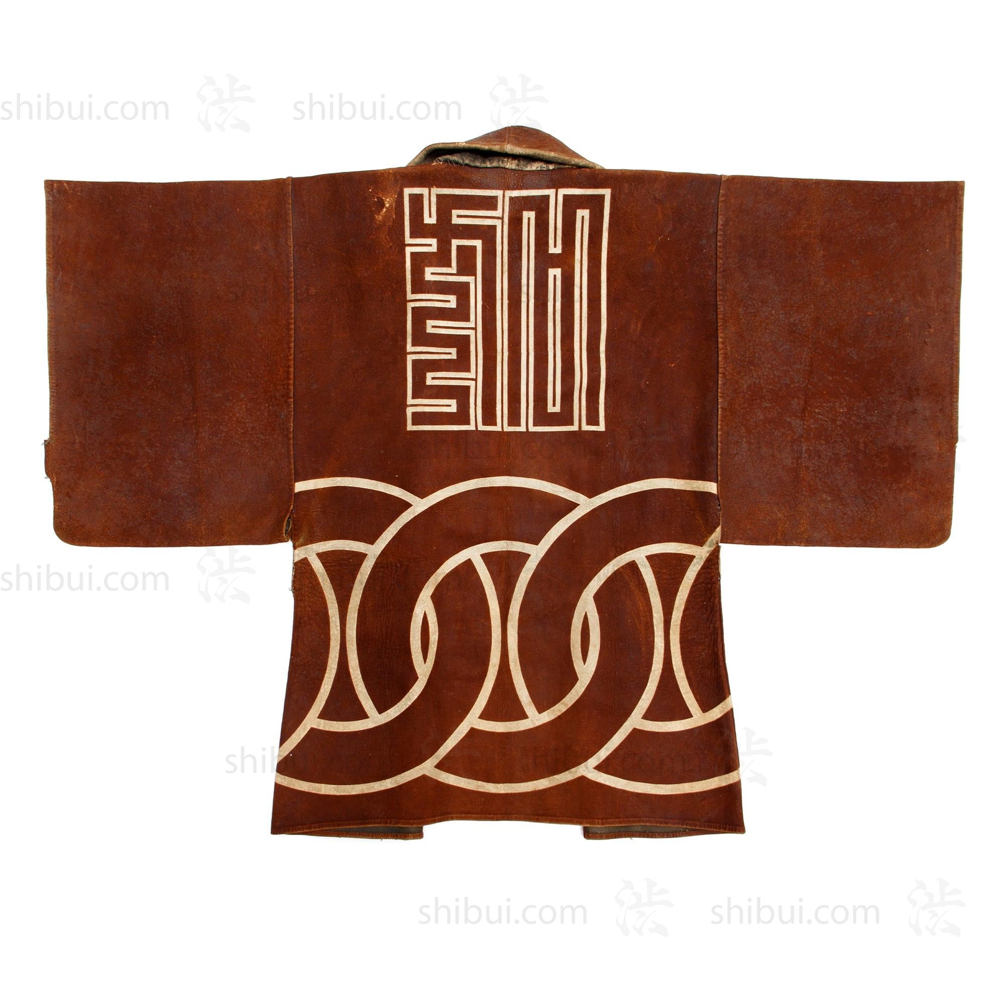 Inden Kawabaori Beautiful Deerskin Fireman's Coat