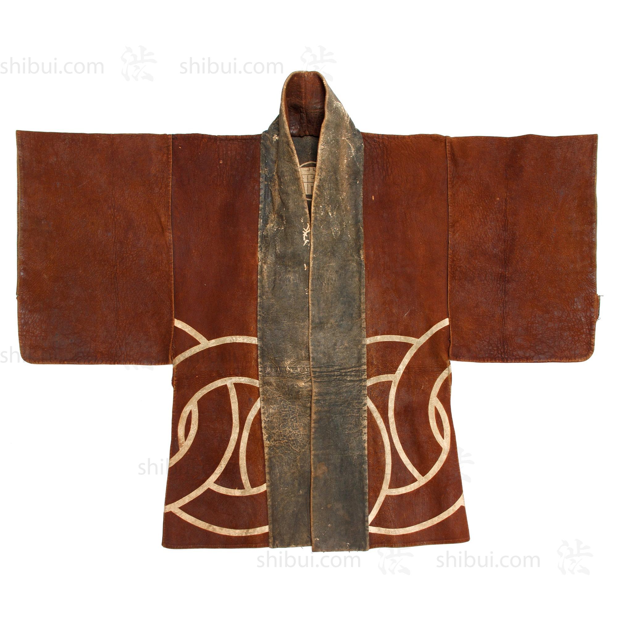 Inden Kawabaori Beautiful Deerskin Fireman's Coat