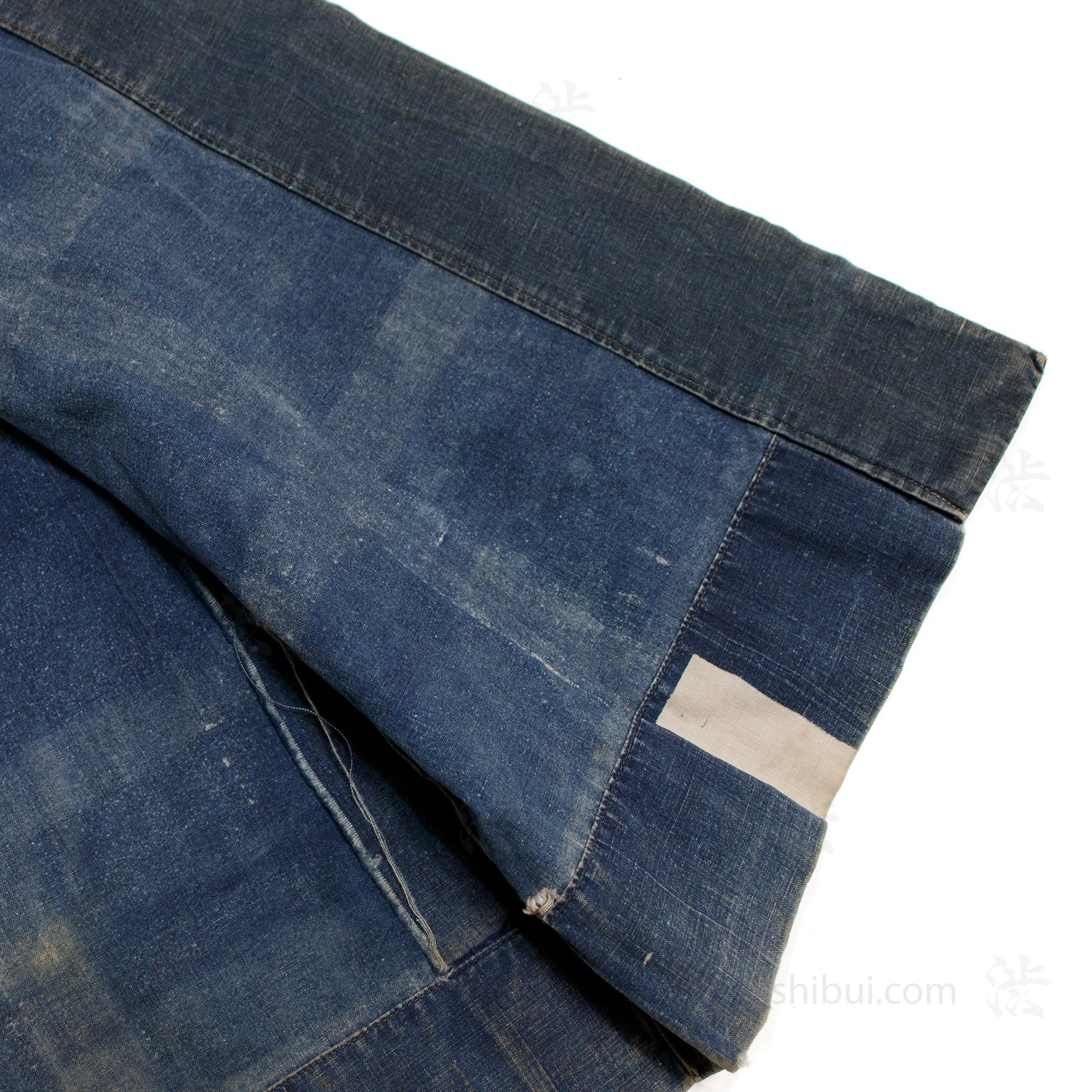 Fireman's Festival Happi Coat with Brick Pattern