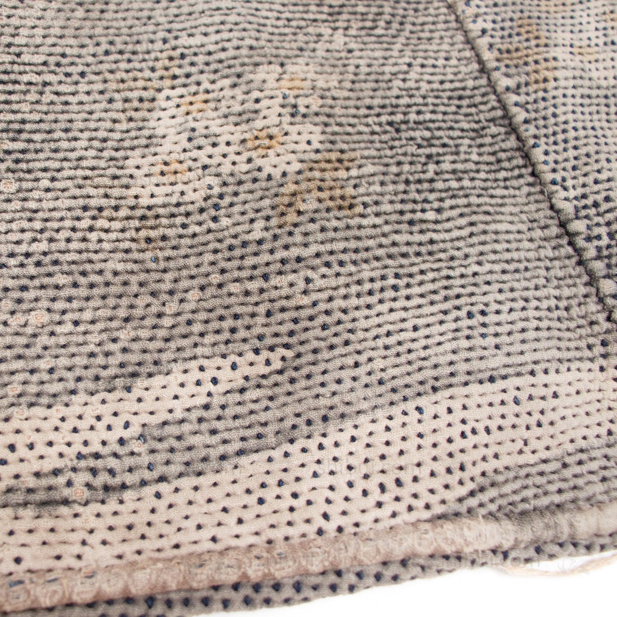 Shobo Hanten - Antique Japanese Reversible Sashiko Fireman's Coat