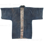 Shobo Hanten - Antique Japanese Reversible Sashiko Fireman's Coat
