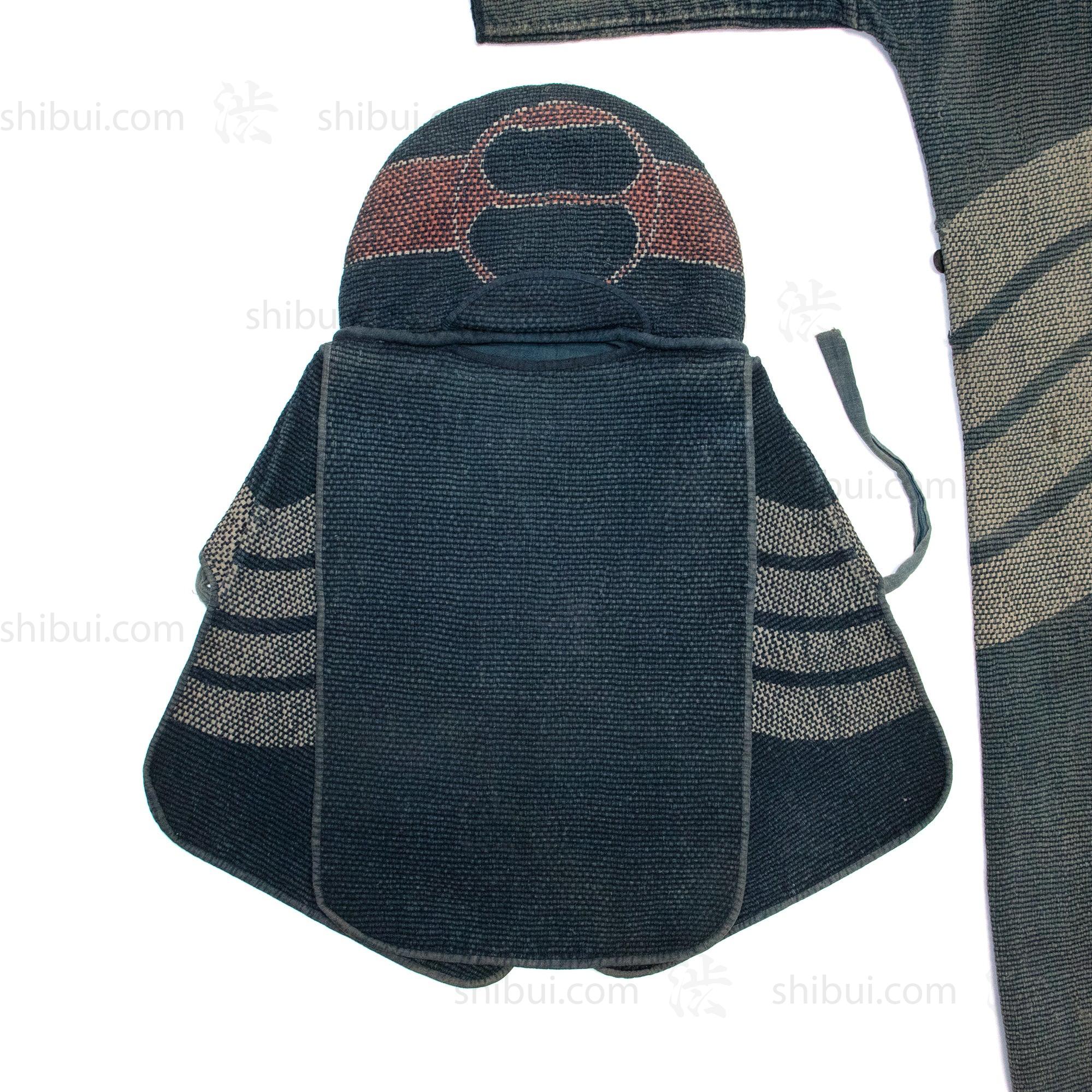 Antique Japanese Sashiko Fireman's Set