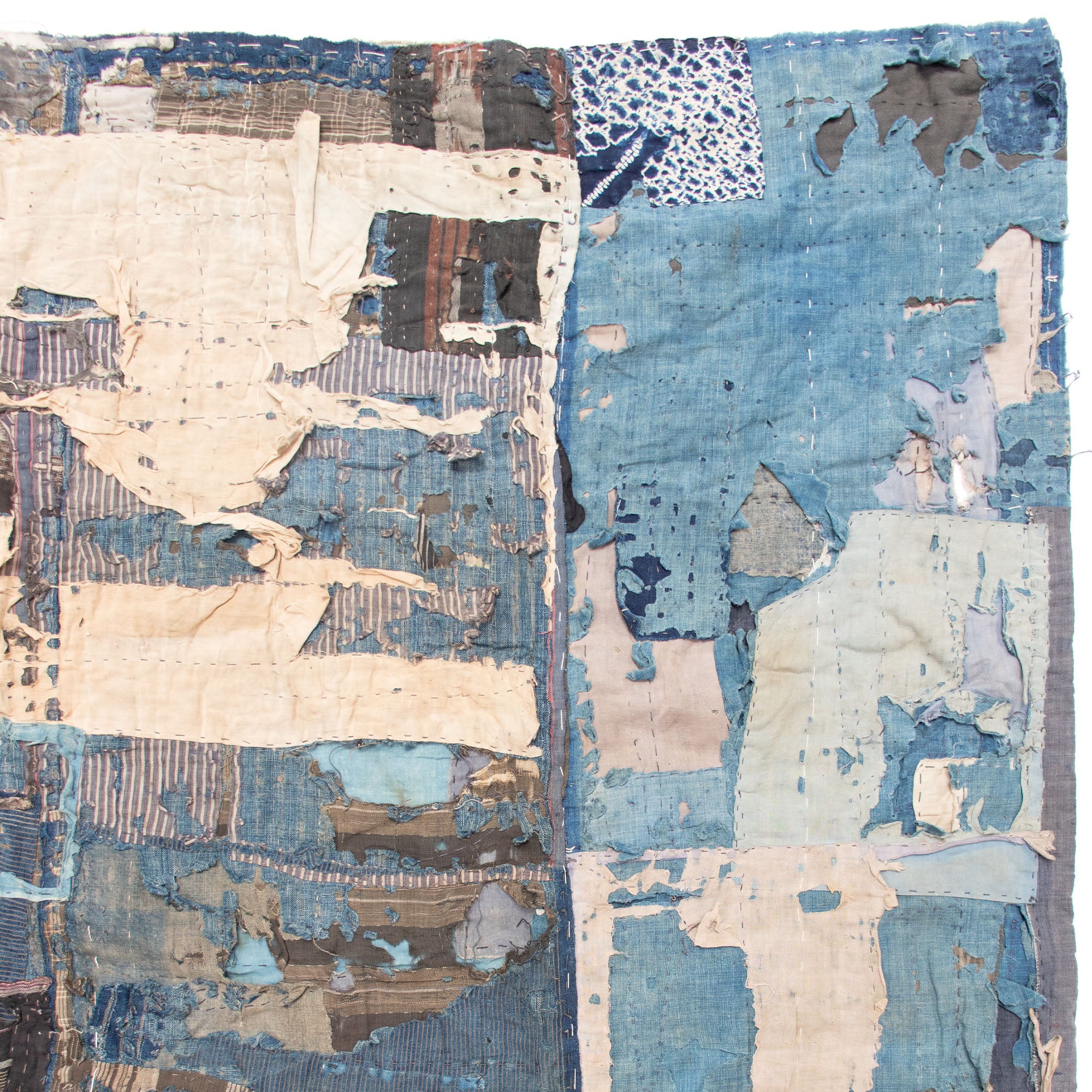 Boro Multilayer Blanket | Japanese Indigo Dyed Cotton