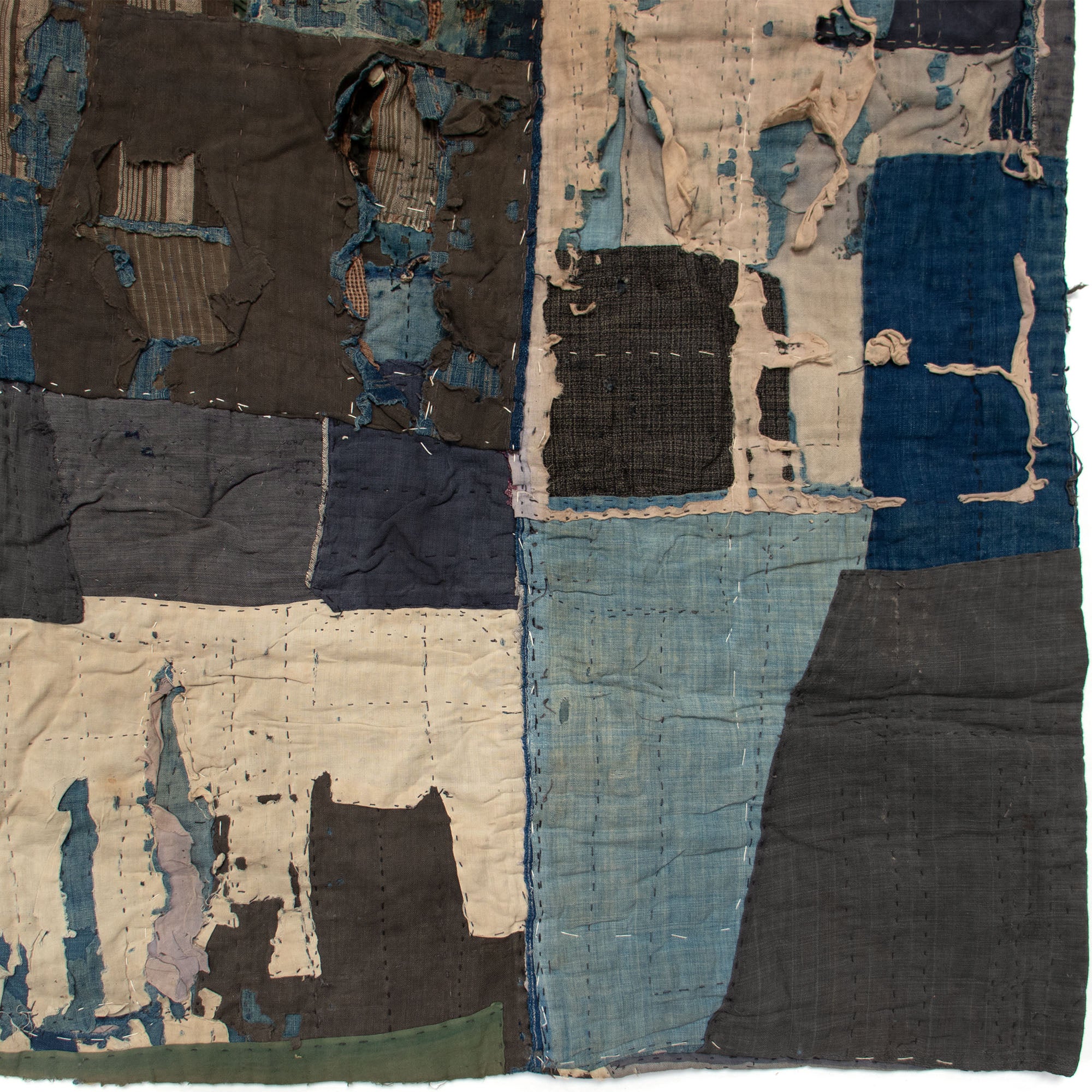 Boro Multilayer Blanket | Japanese Indigo Dyed Cotton