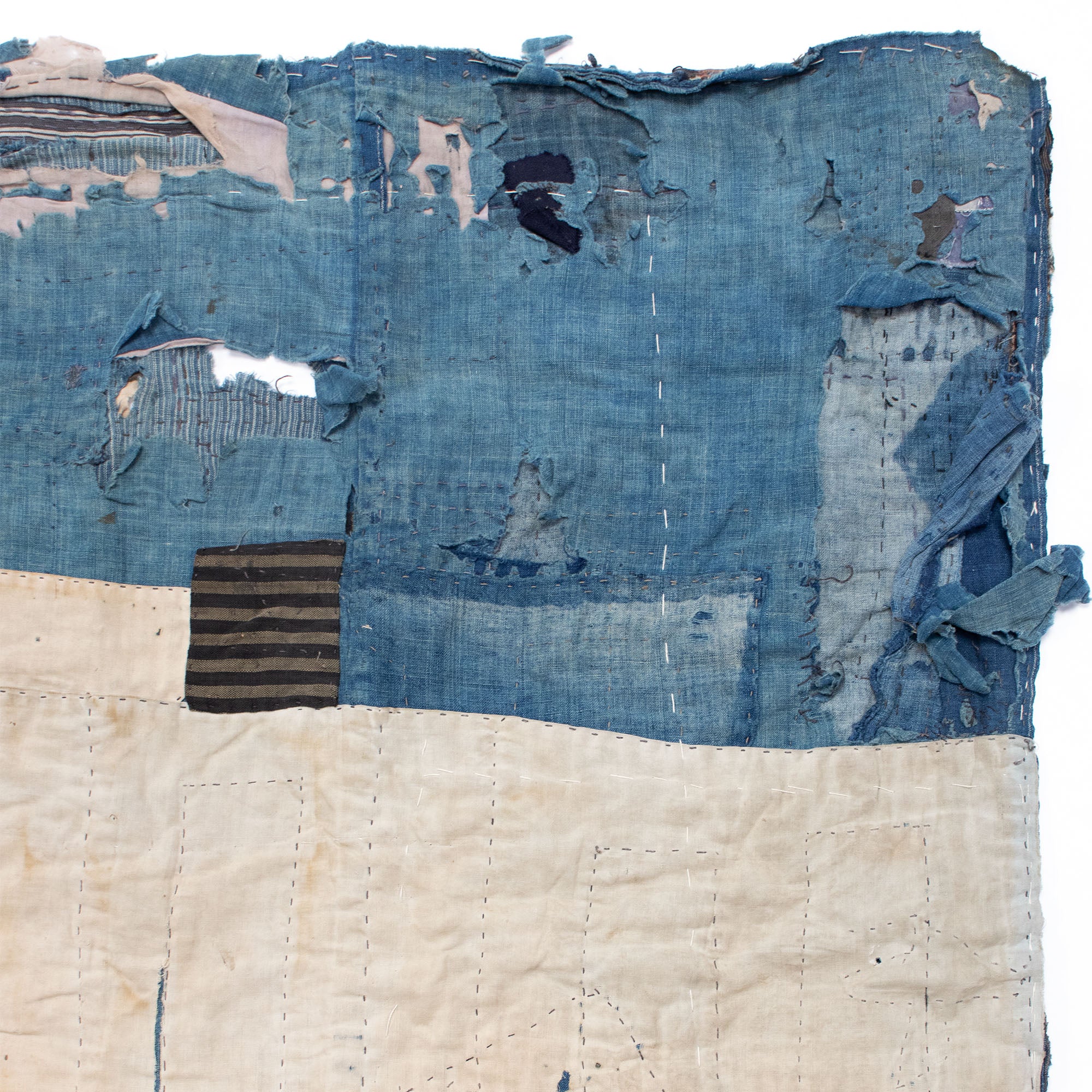 Boro Multilayer Blanket | Japanese Indigo Dyed Cotton