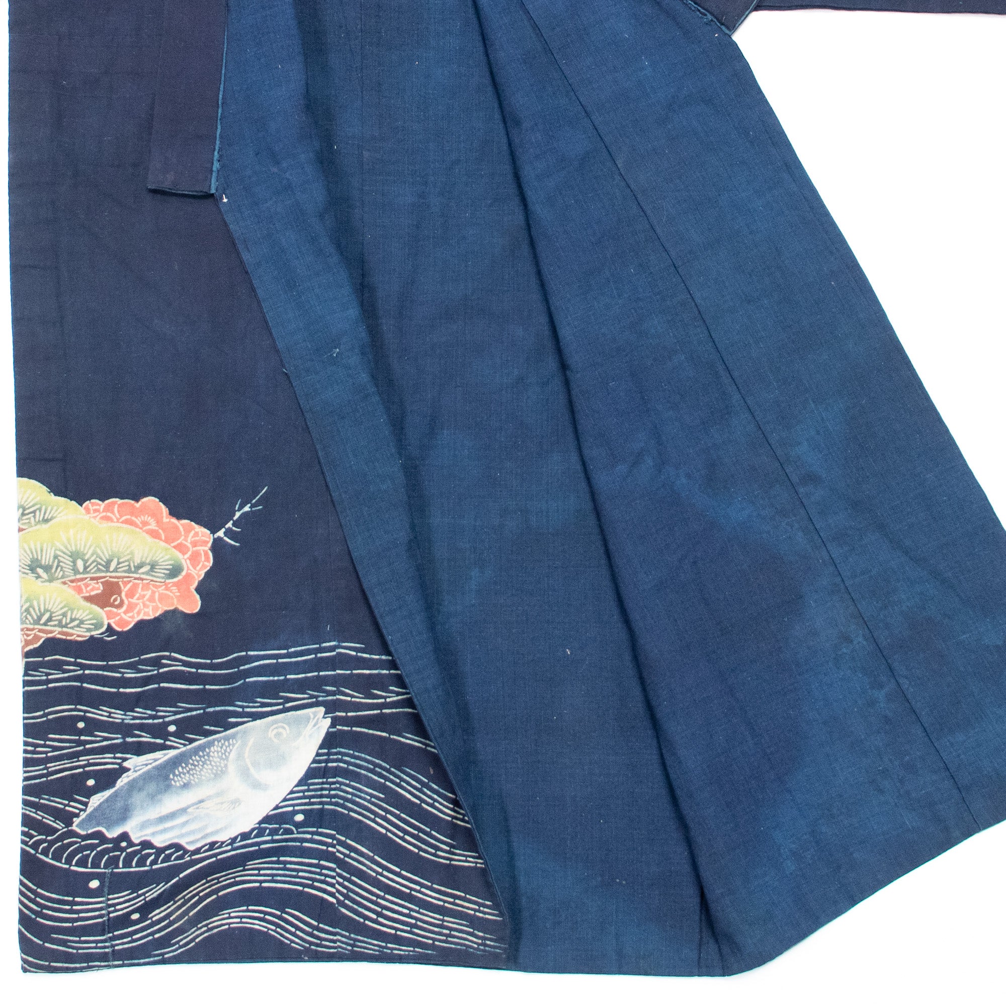 Maiwai Festival Coat for Fisherman with Tsuru-Kame Motif