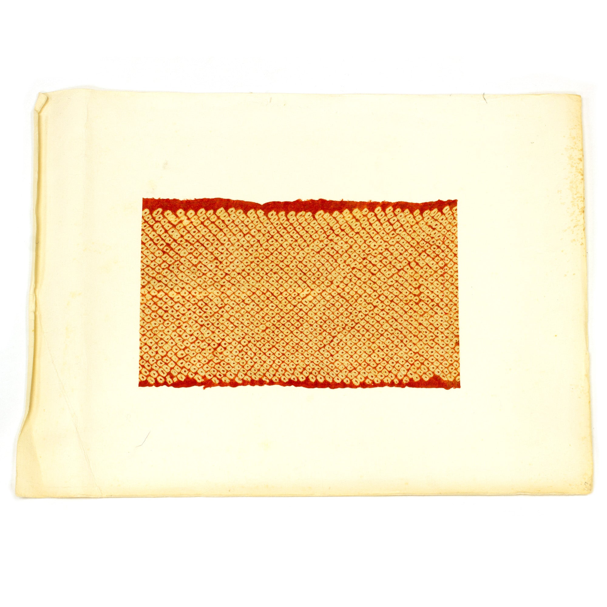 Shibori Textile Fragment 19th Century