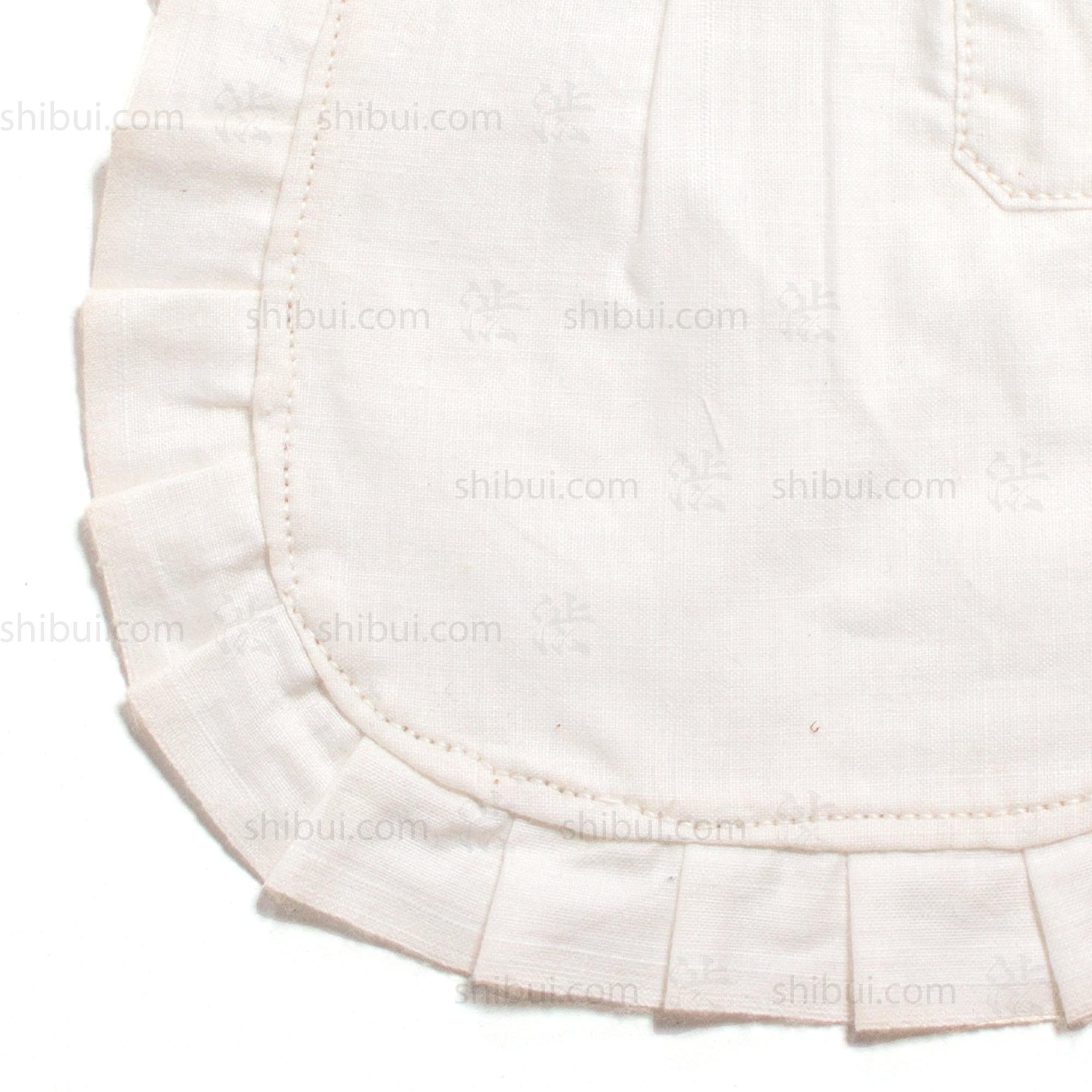 Japanese Maekake Apron Sewing Sample Maquette