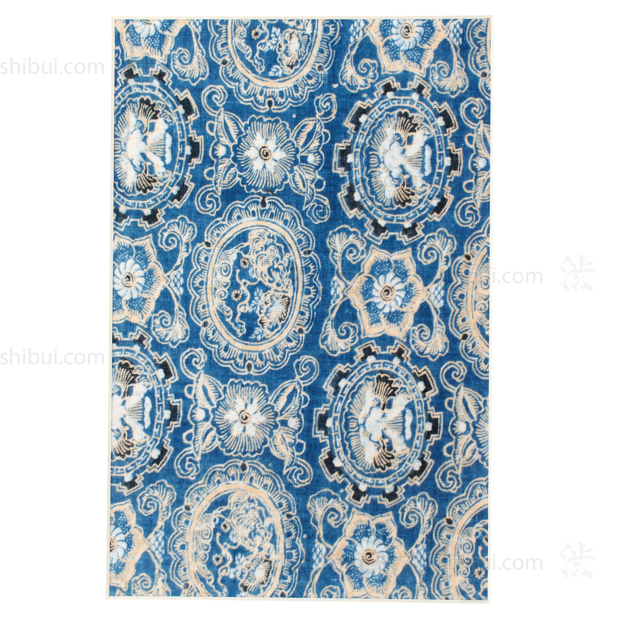 Ai-zarasa Katazome Textile Fragment