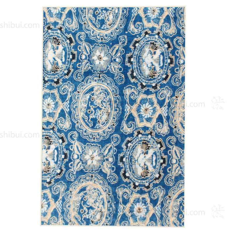 Ai-zarasa Katazome Textile Fragment