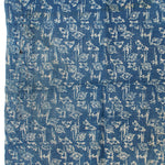 Chugata Katazome Boro Textile Fragment