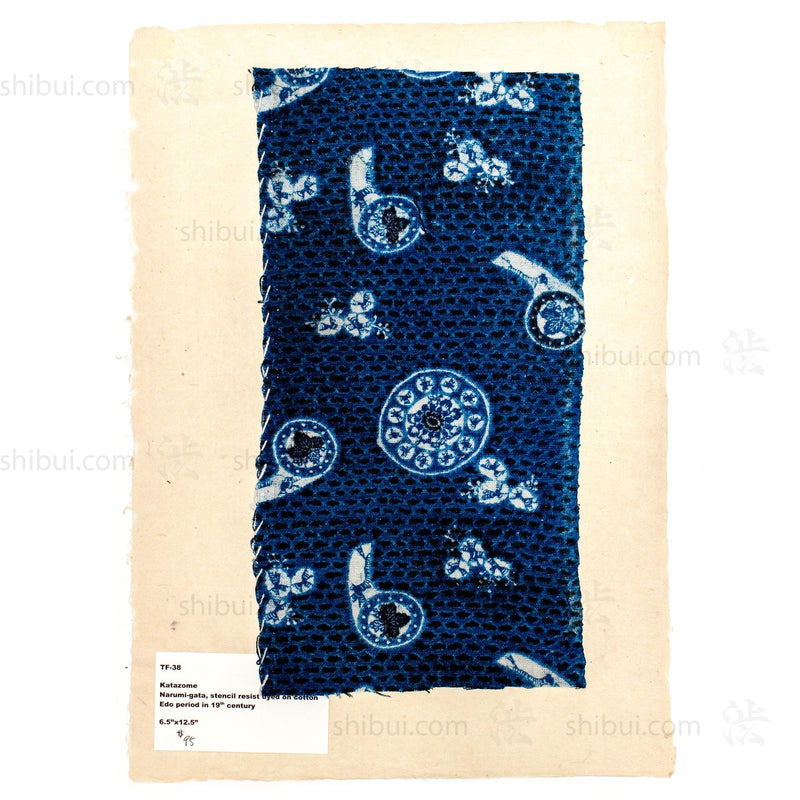Narumi-gata Katazome Textile Fragment